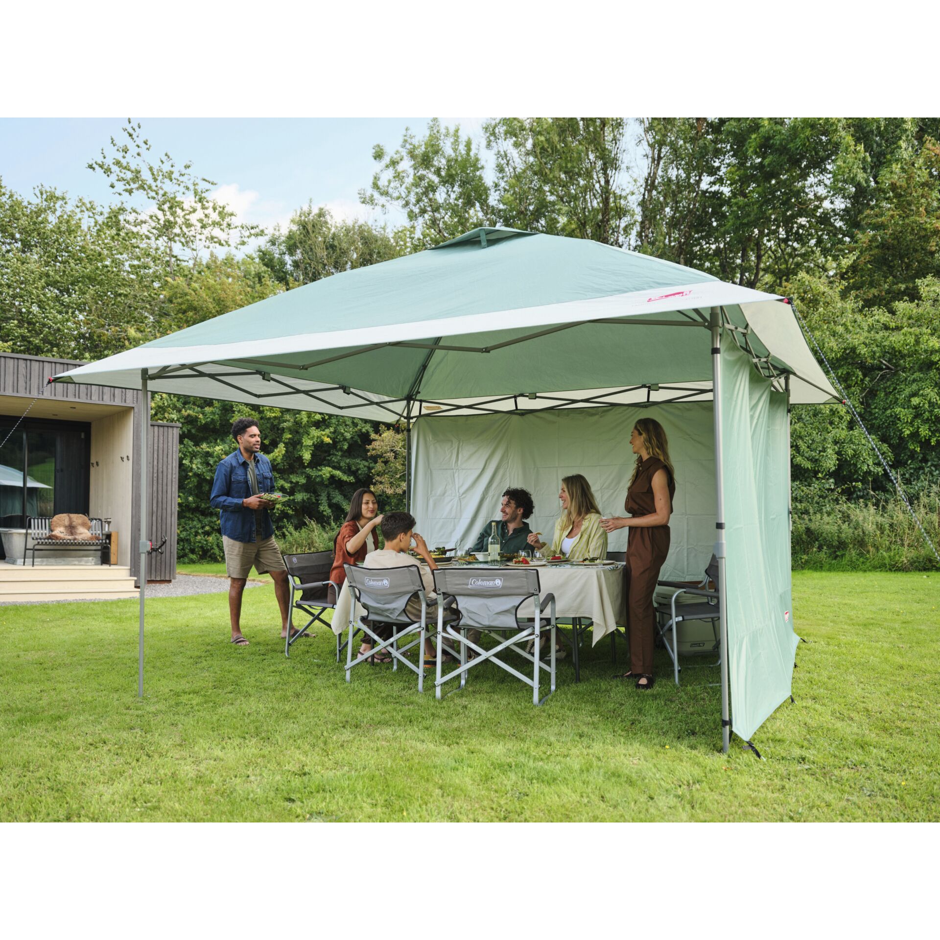 Gras, Baldachin, Person, Zelt, Schuh