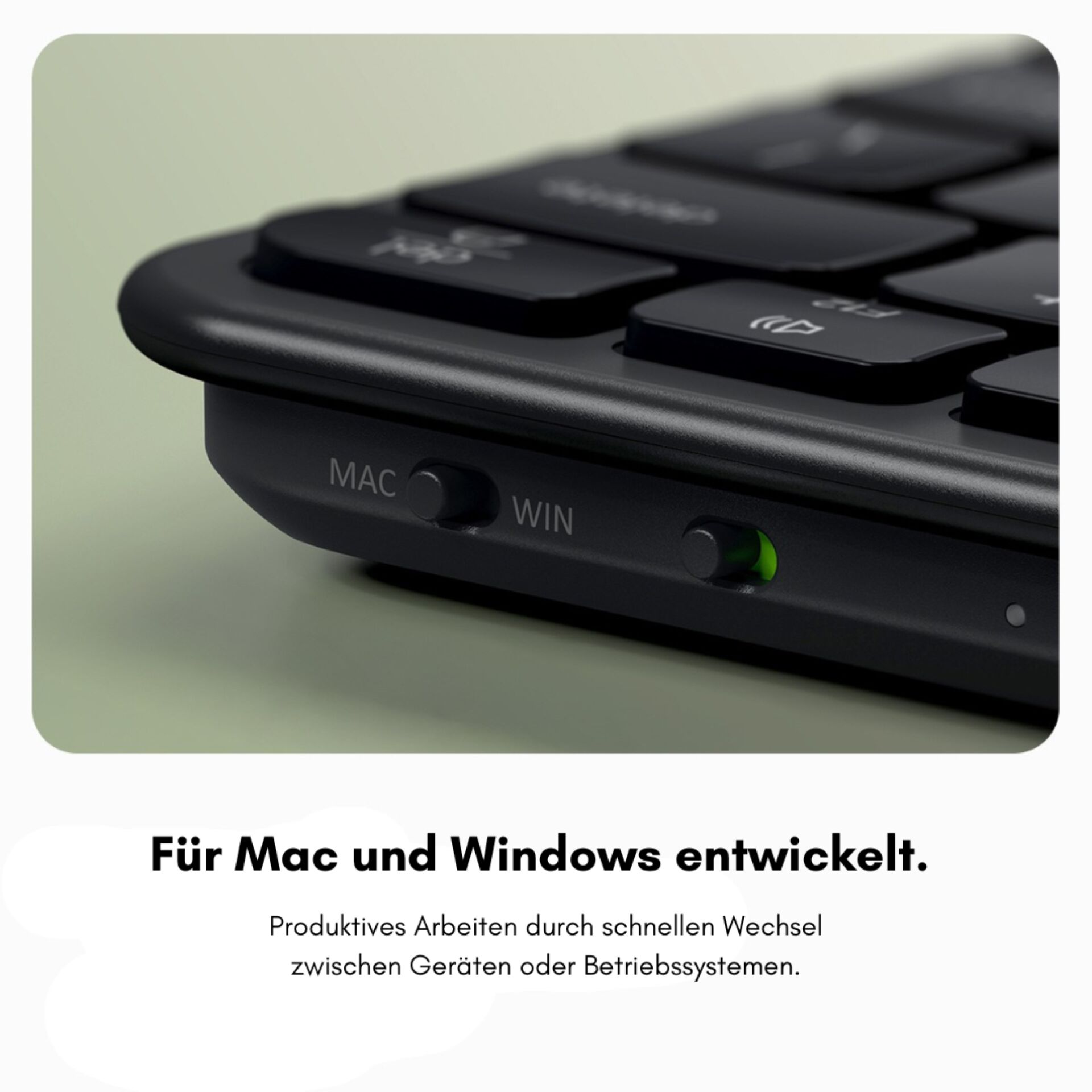 keyboard, MAC, Windows, Schalter, grüner Indikator