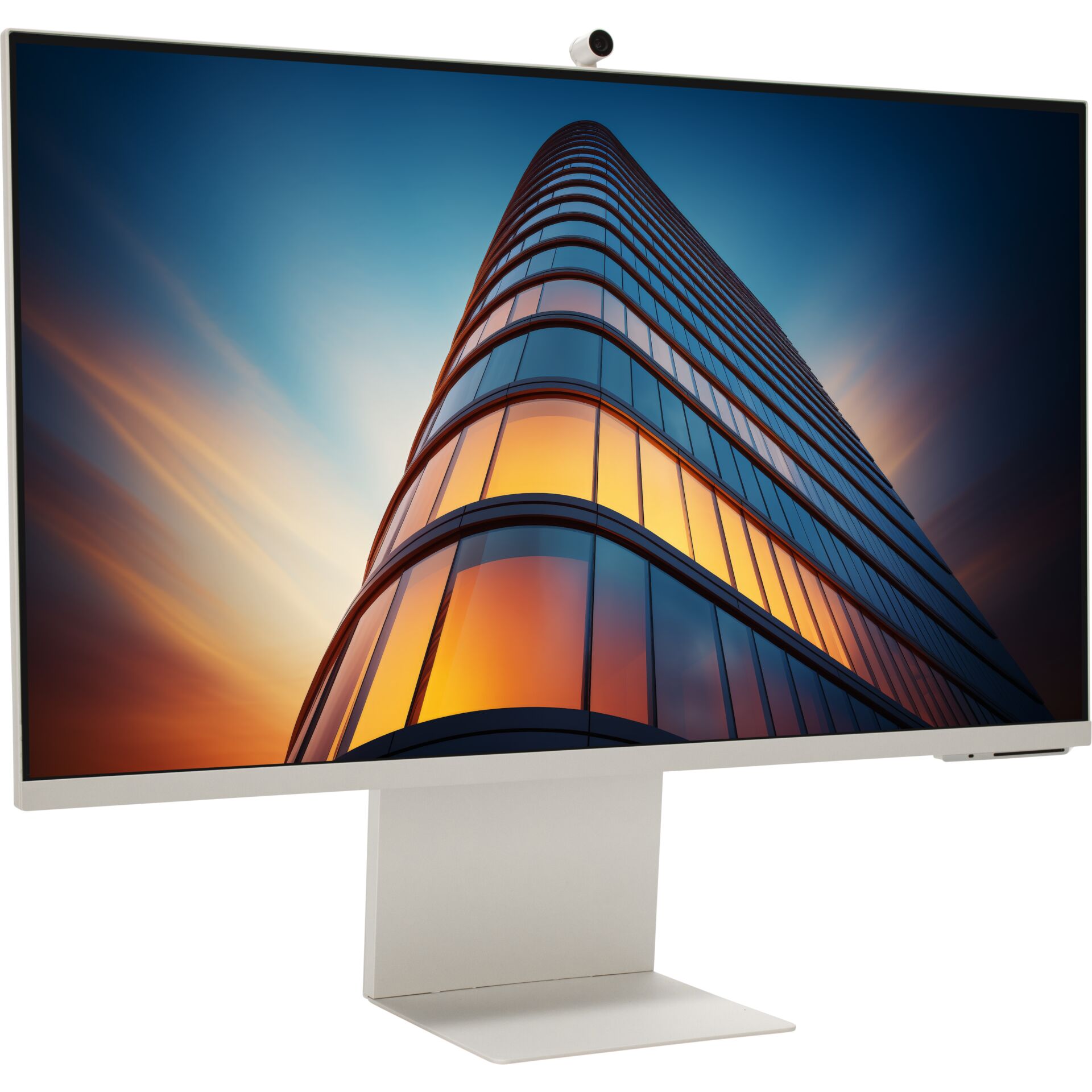 monitor, tv, white, vertikaler stand, wandhalterung,  Monitor,  Monitorständer,  4K-Display,  gebogener Bildschirm,  weißer Monitor