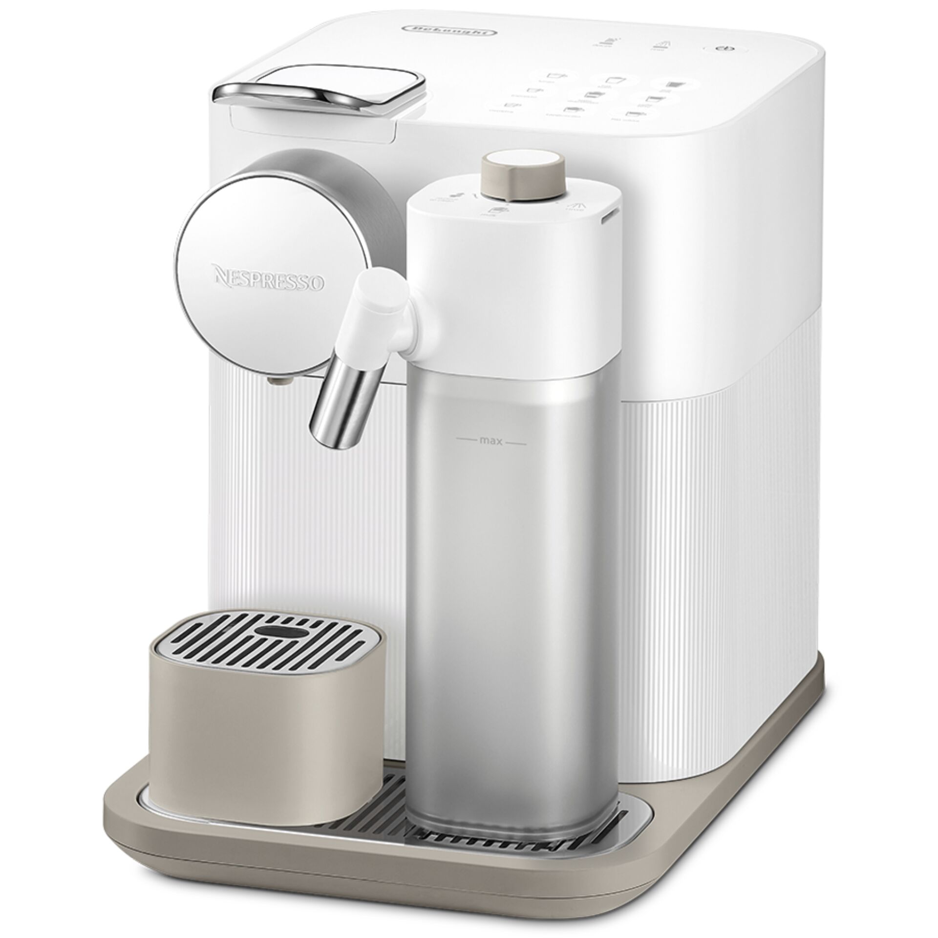 Pokal, Pokal, Kaffeemaschine, Nespresso, Kapselmaschine, Tassenhöhe, Espressoautomat, Kaffeemaschine, Espressoautomat, Milchschaumbehälter, Wasserbehälter, Brühgruppe?