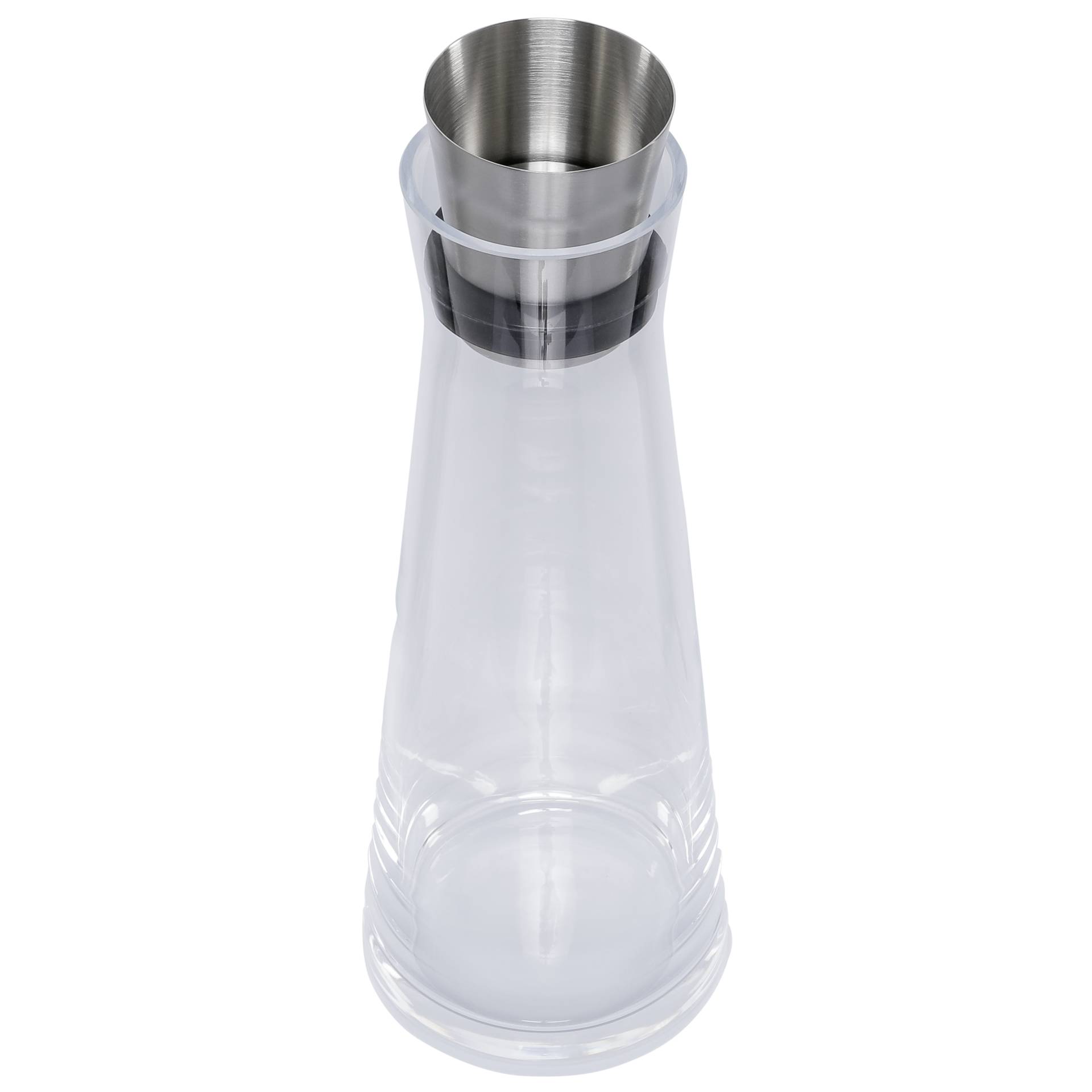 Glasflasche, Trendflasche, Karaffe, Schlank, Kühlschrankventil