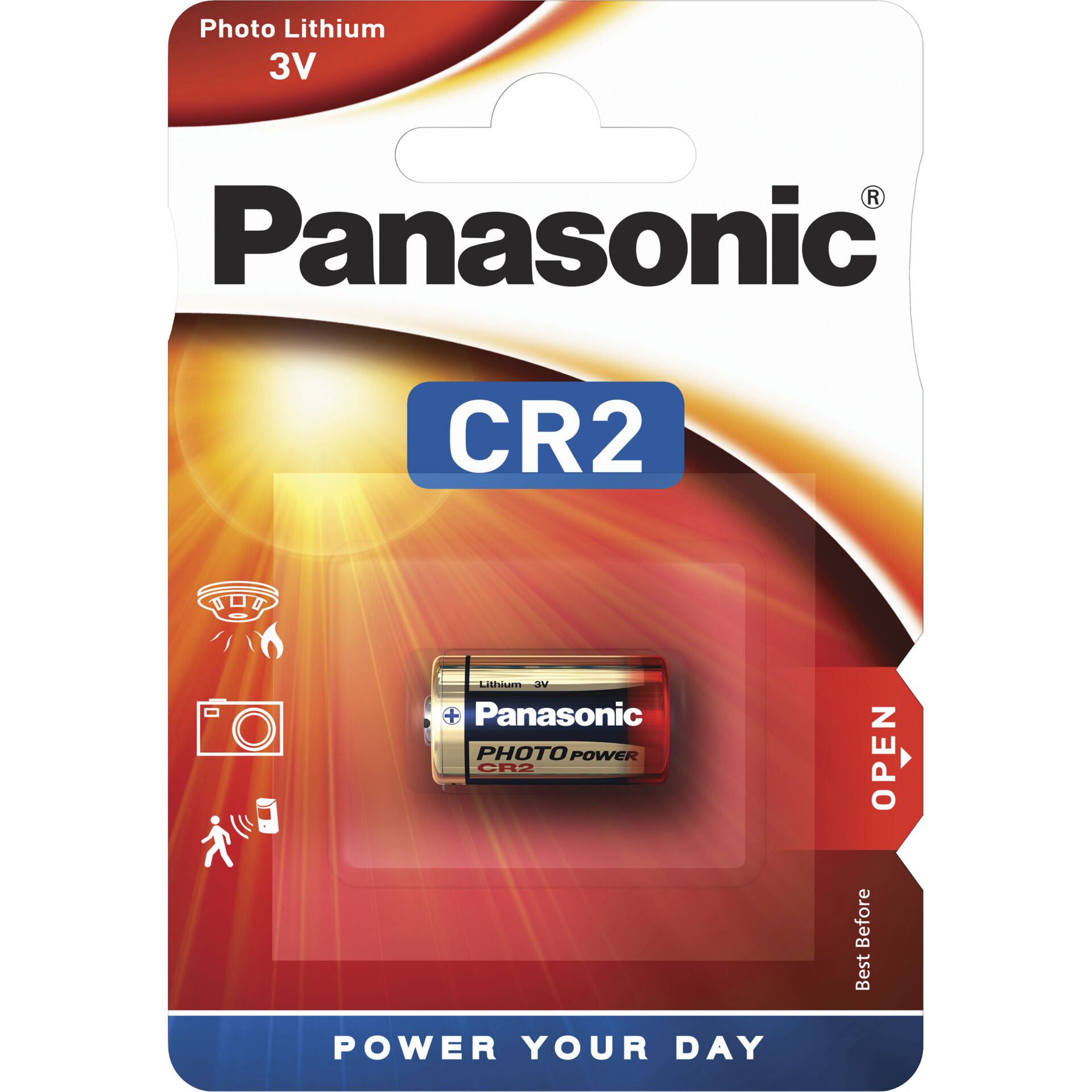 1 Panasonic Photo CR-2  Lithium