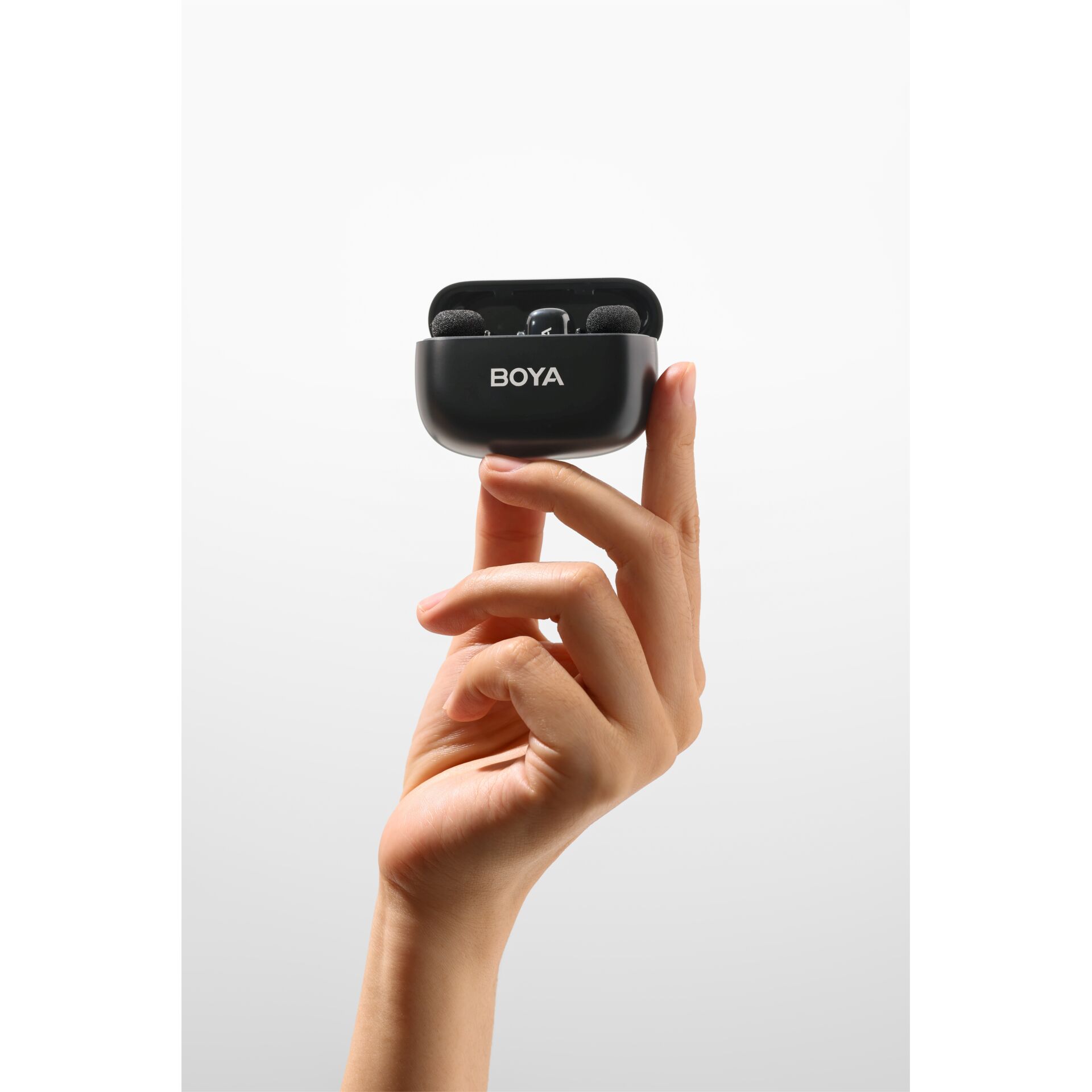 Kopfhörer, In-Ear, Schwarz, Case, Bluetooth