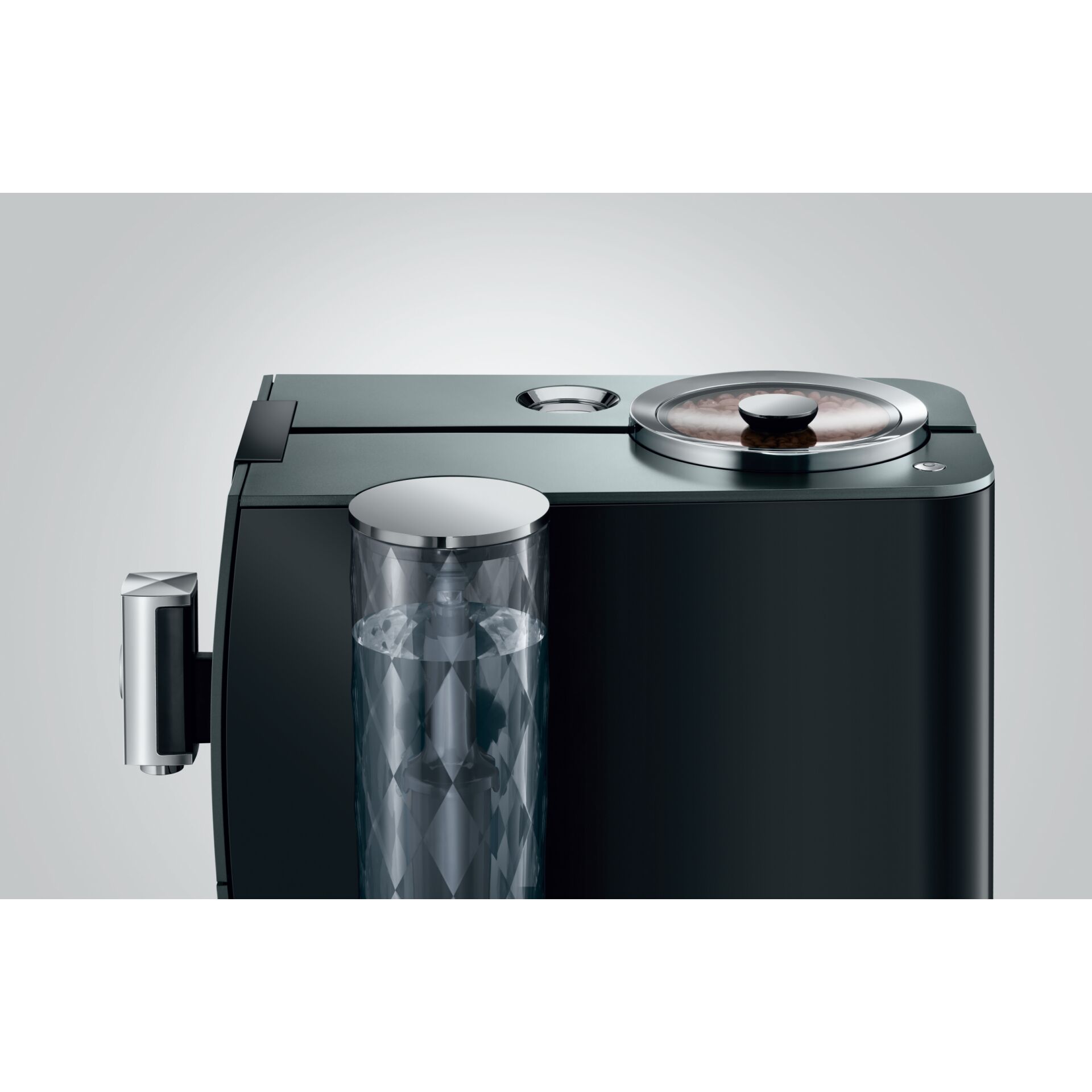 Espresso machine, Kaffeemaschine, Wassertank, Kupfer/Chrom Akzente, Modernes Design