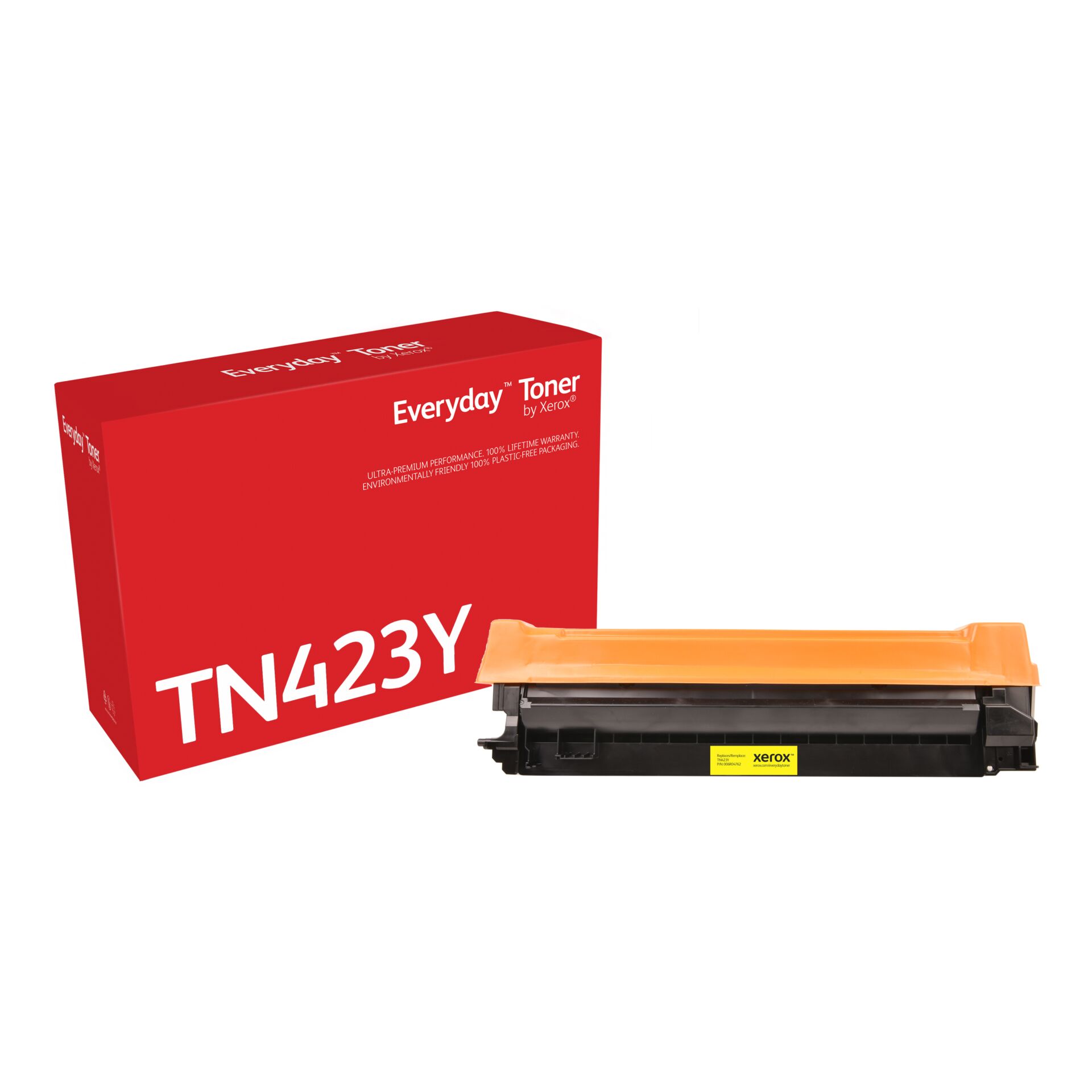 Xerox Everyday Yellow Toner  ers. Brother TN-423Y