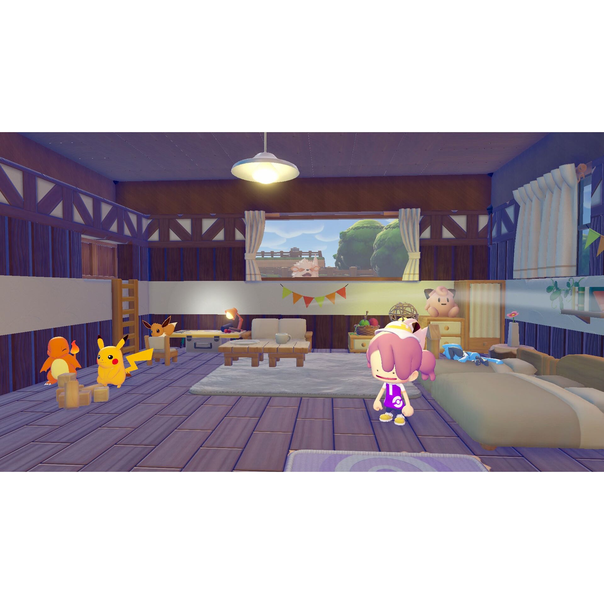 playroom, gaming, Kissen, Cartoon, Figuren
