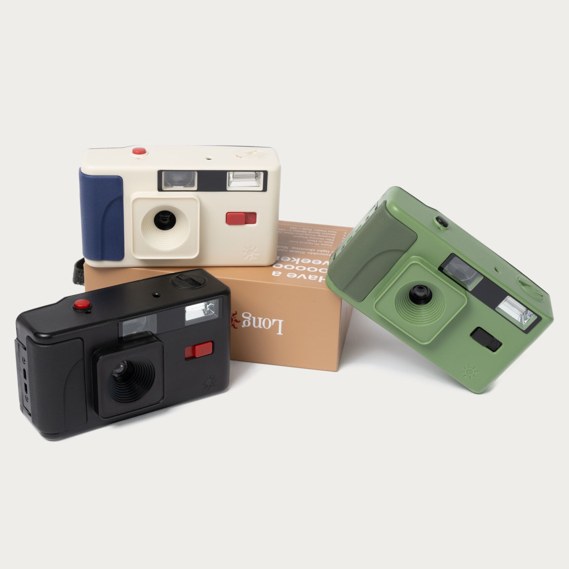 instax, kamera, polaroid, bunt, rechteckig