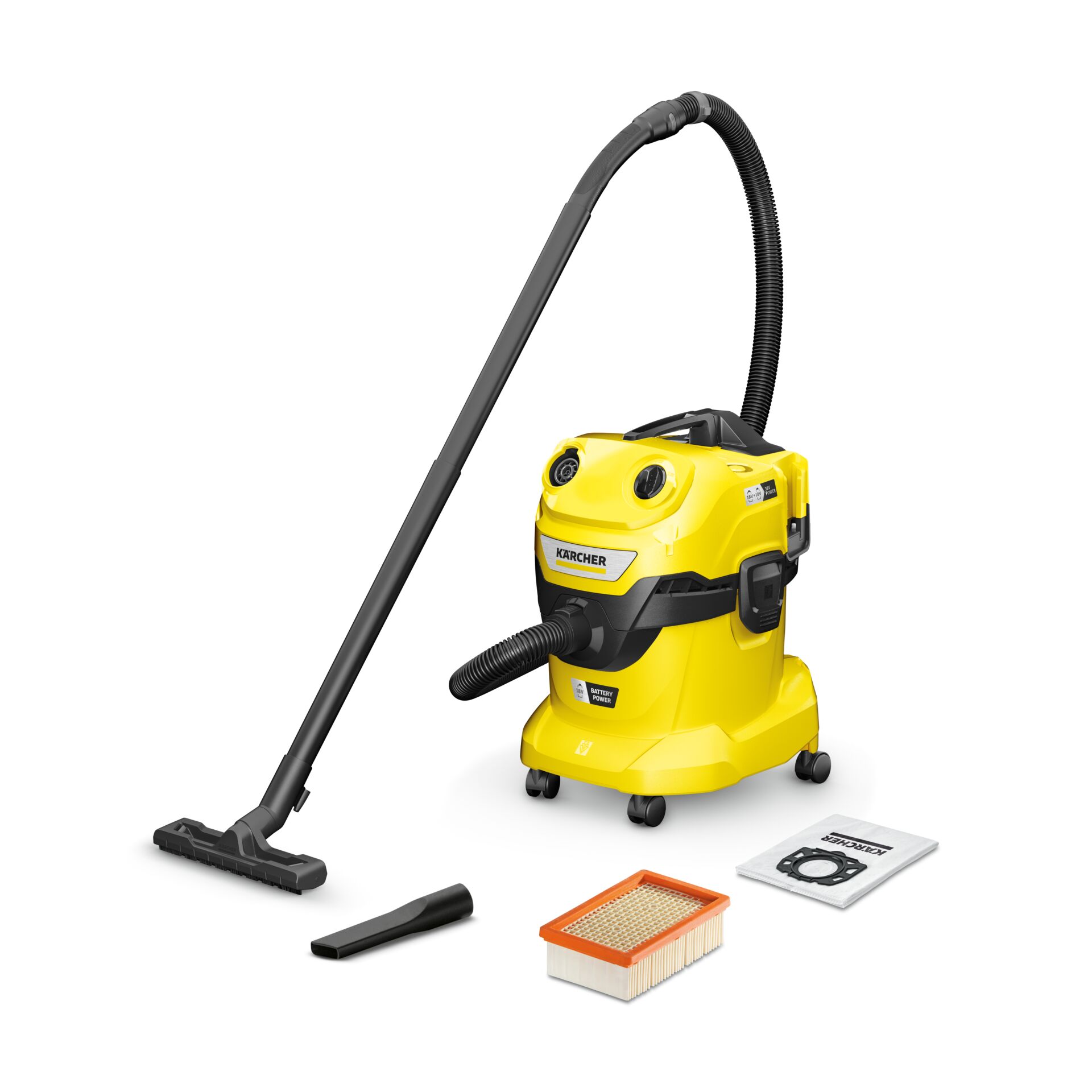 Kärcher WD 4-18 Dual V-20/22 Gerät, Elektrisches Gerät, Staubsauger, Rasenmäher
