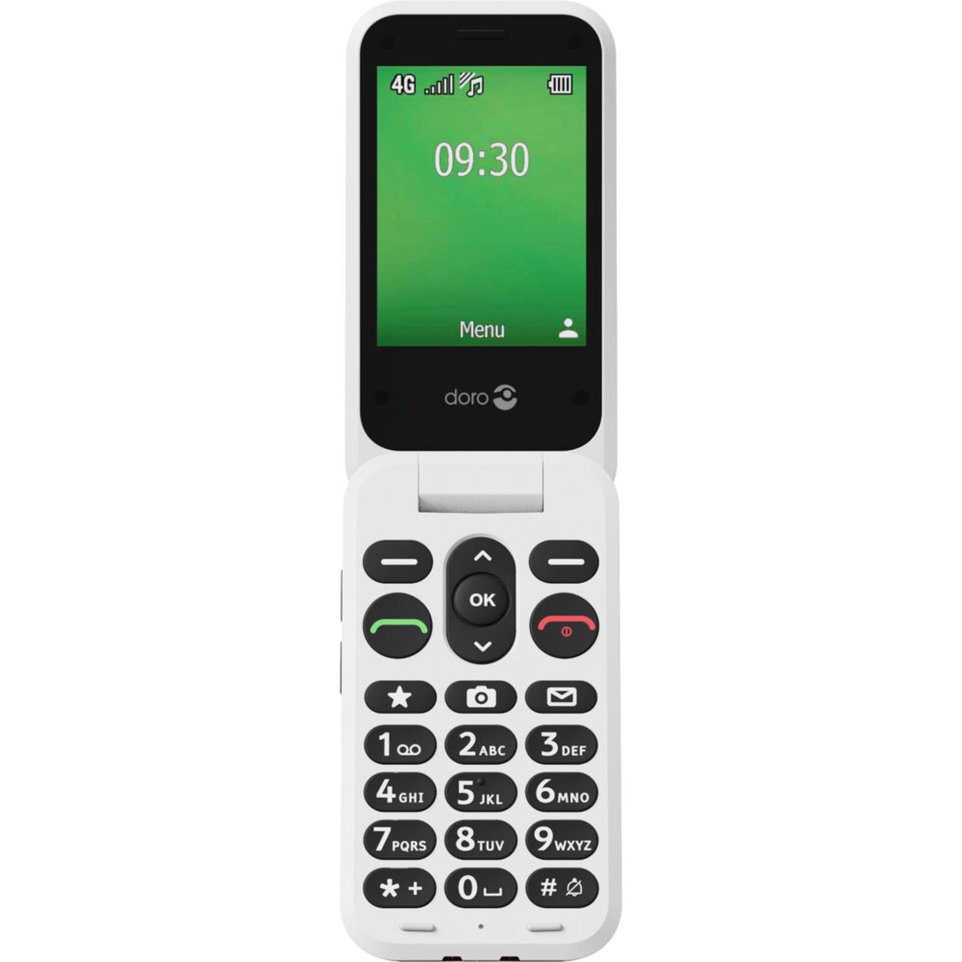 flip-telefon, klapptelefon, mobiltelefon, tastatur, grünem aktuelles