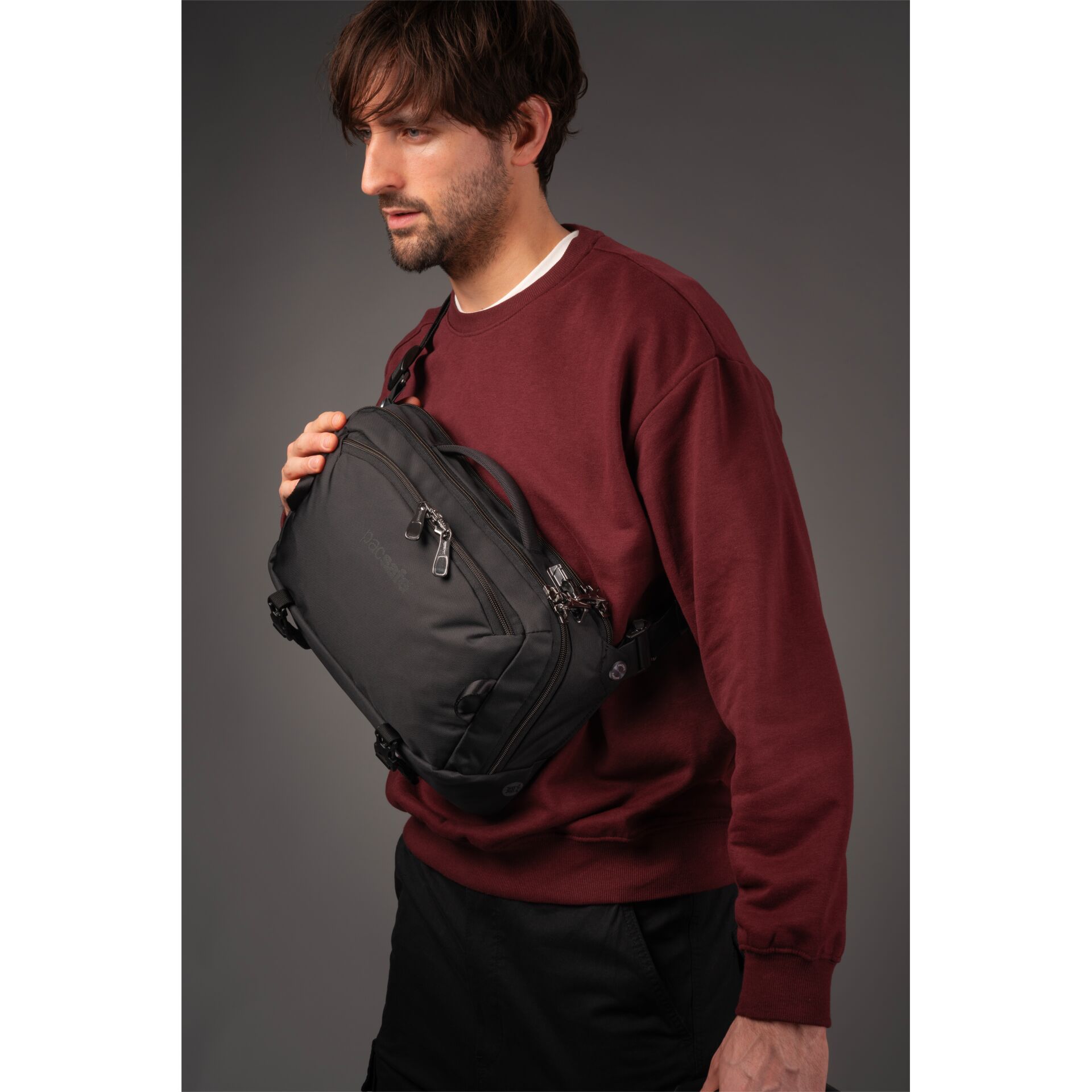 Tasche, Erwachsener, Männlich, Mann, Person