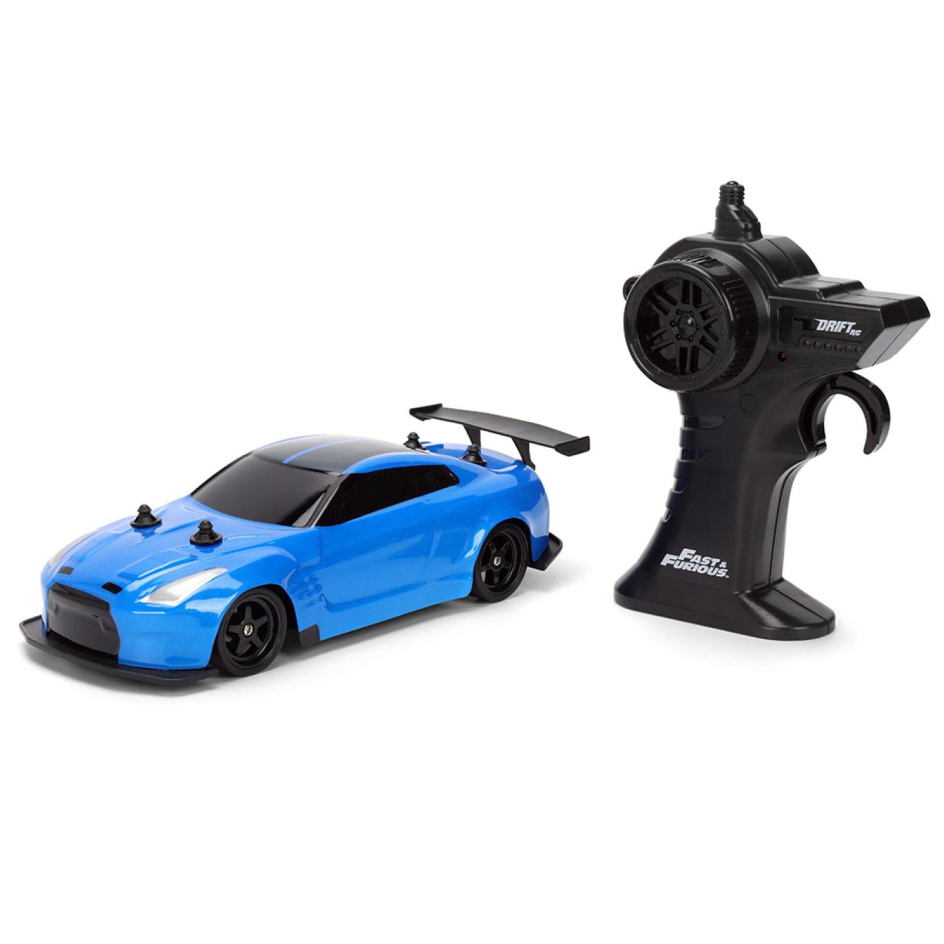 RC-Auto, Blau, Autokörper, Fernsteuerung, Spoiler