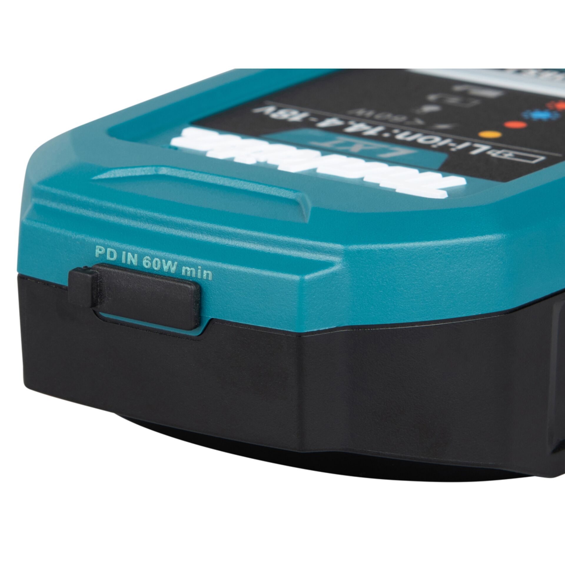 Akku, Ladegerät, Teal, Minimale Leistung, PD 60W