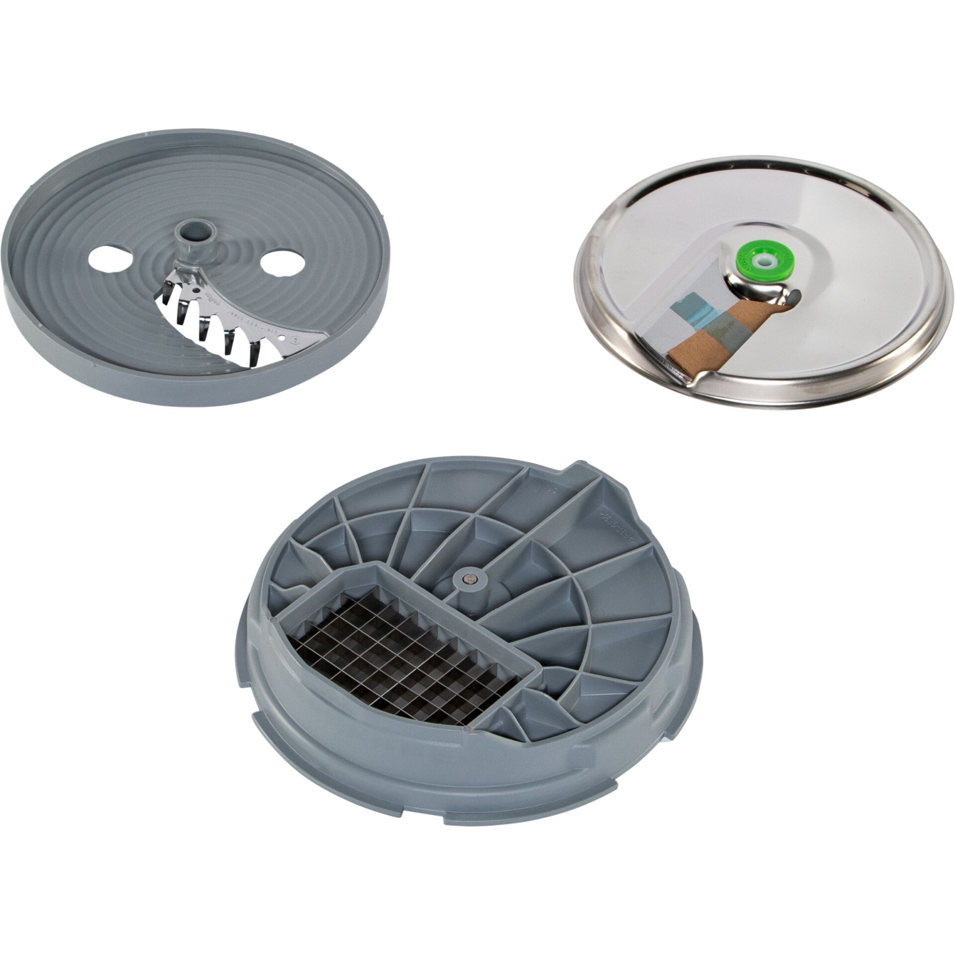 schuhschale, Trommelfilter, Mahlwerk, Metalldeckel, graues Plastik