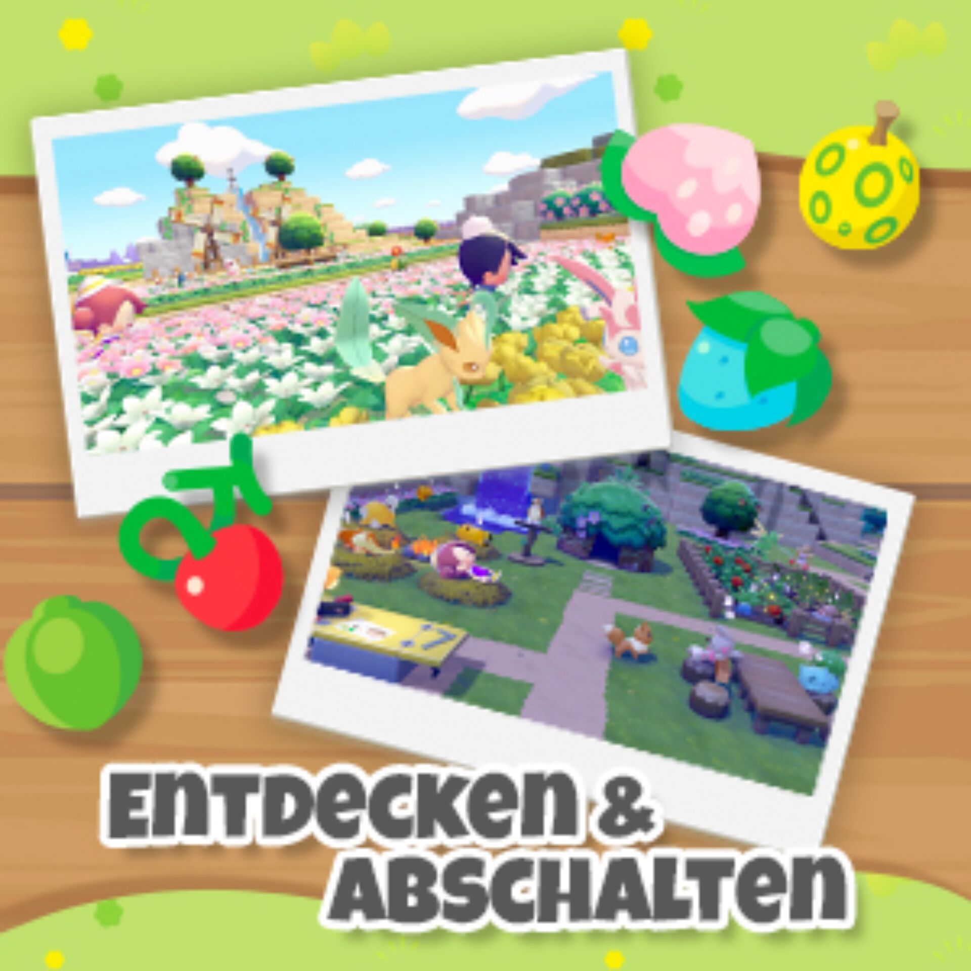 Video-Spiel, virtuelle Welt, Gartenarbeit, niedliches Tier, Photoszene
