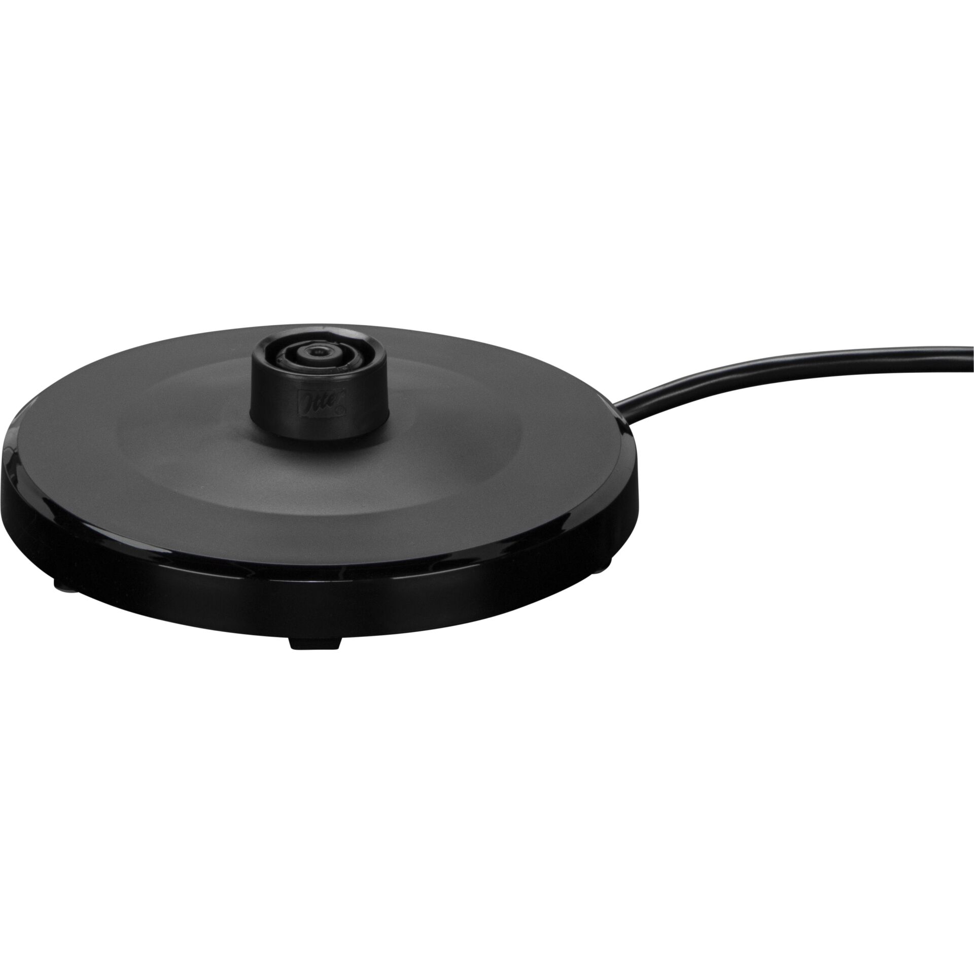 Induktion Kochtopfdeckel, elektrische Heizplatte, Glasl6sser, Kabelger4ug, schwarzer runder Deckel