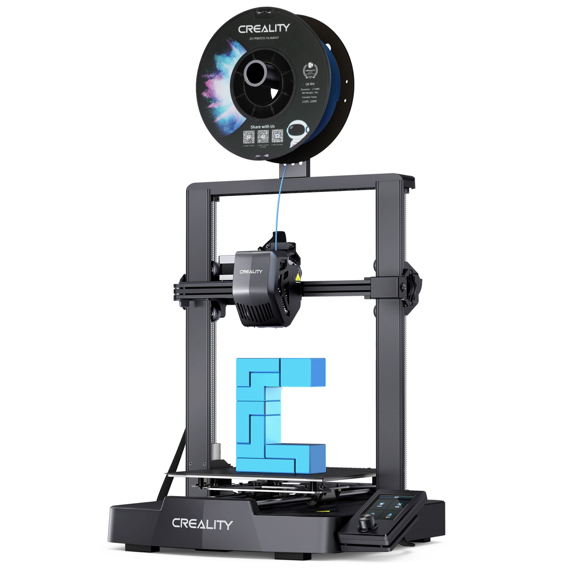 3D-Drucker, Filament, Drucker, Creality, Setup