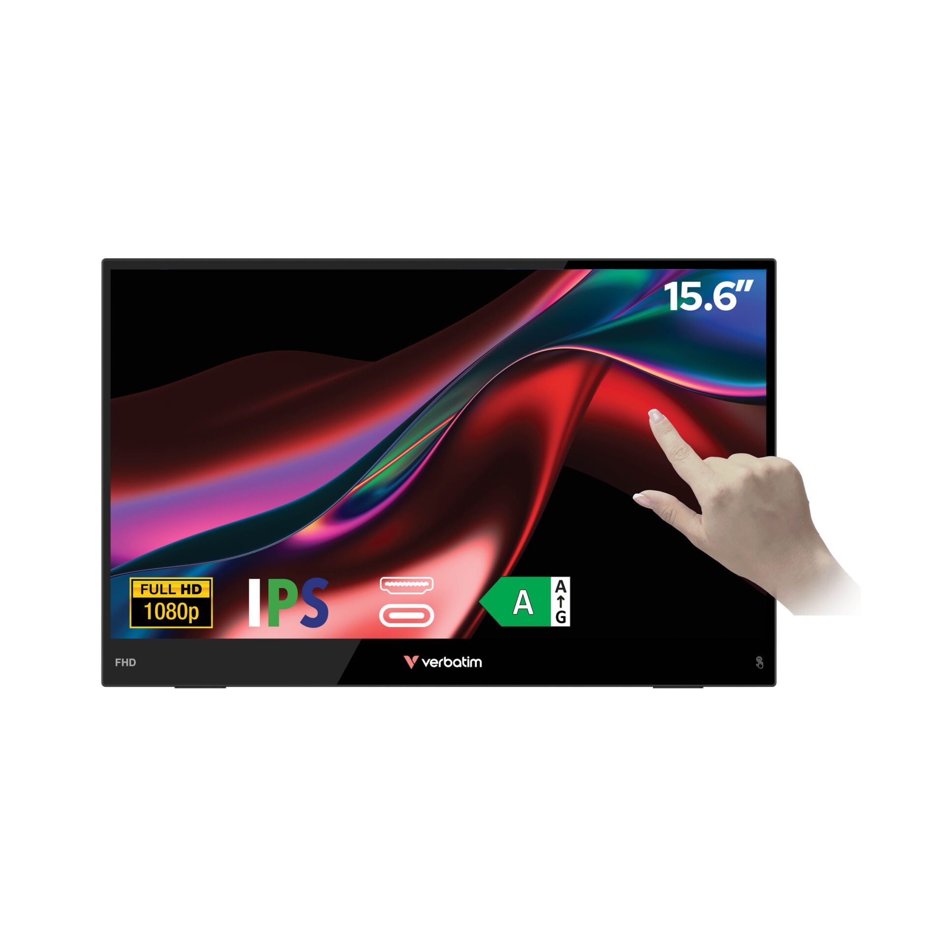 Verbatim PMT-15 Full HD  Touch Monitor LIGHT