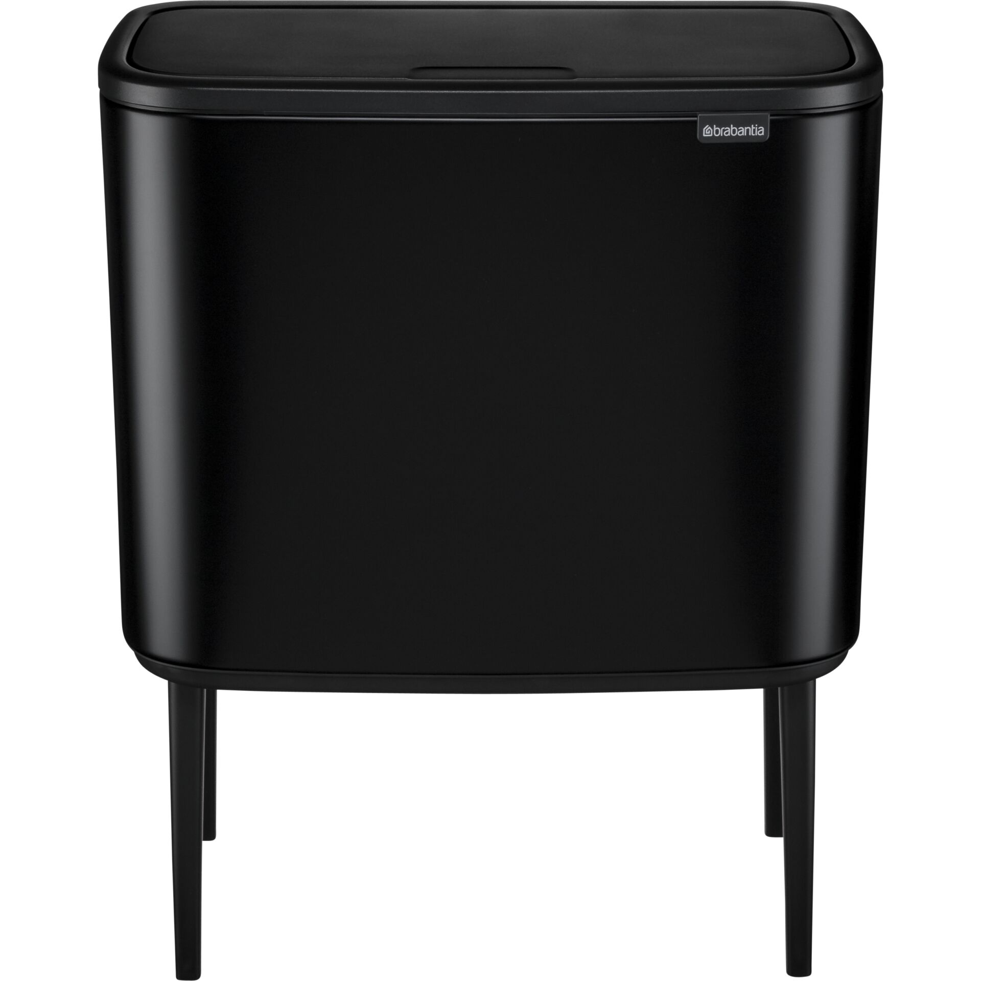 Brabantia Mülleimer Bo Touch Bin  schwarz matt, 11 + 23 L Moebel
