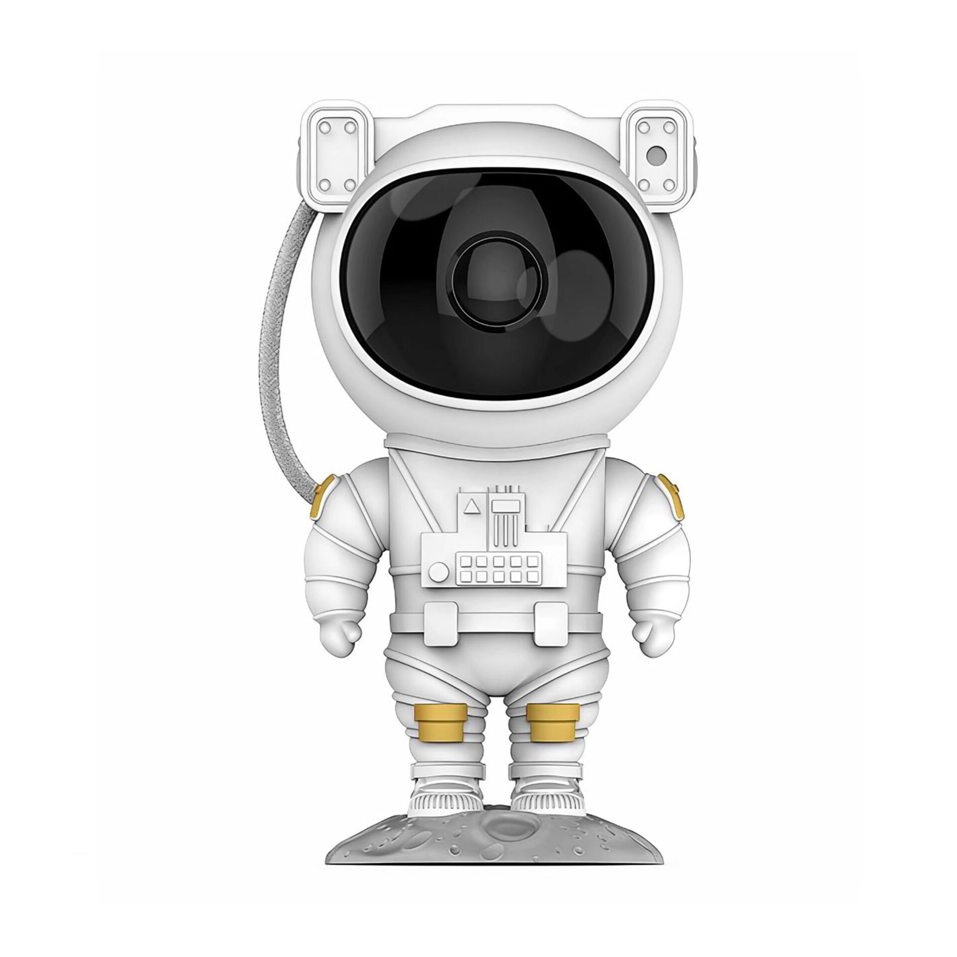 Astronaut-Figur, Space-Anzug, Weiße-Figur, Begrenzte-Detaillierung, Basis-Plattform