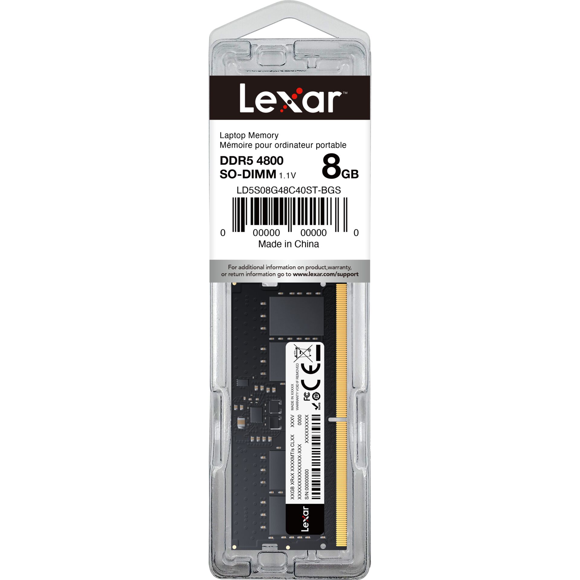 RAM, DDR5, 8GB, SO-DIMM, Laptop-Speicher