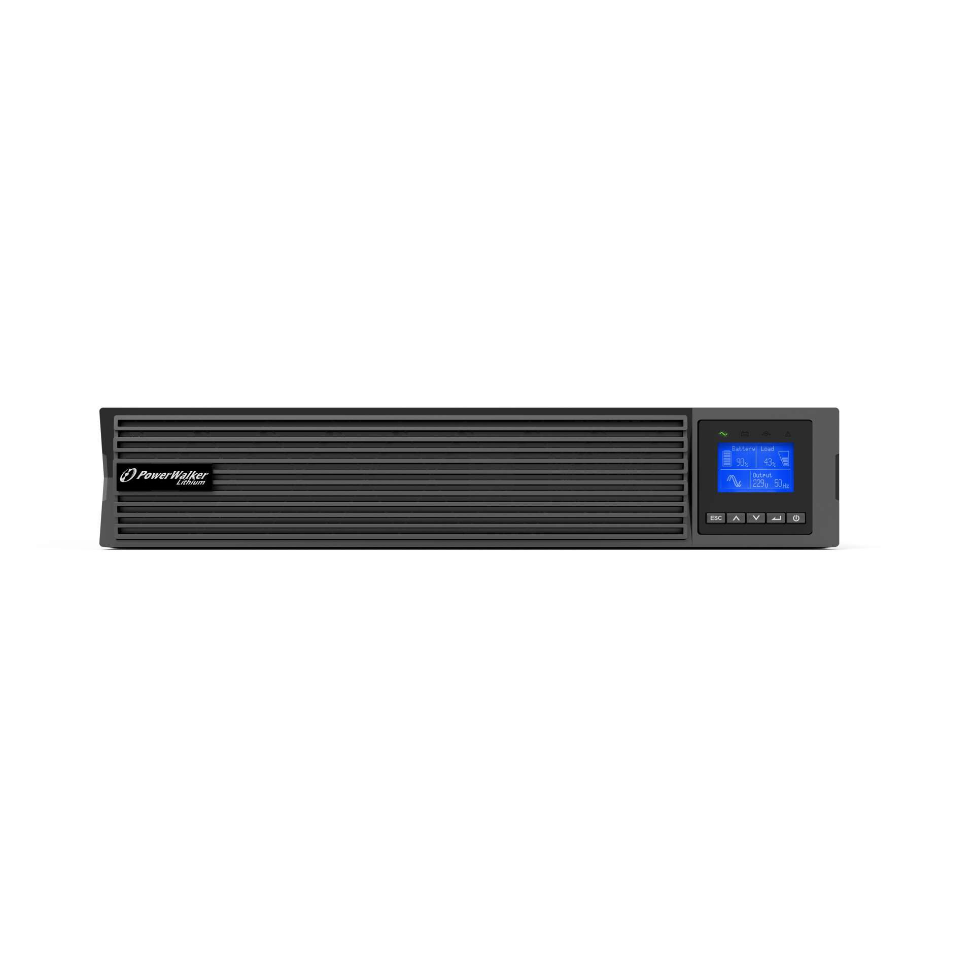 DC-UPS, PowerWalker, Stromspeicher, USV, Ladeanzeige