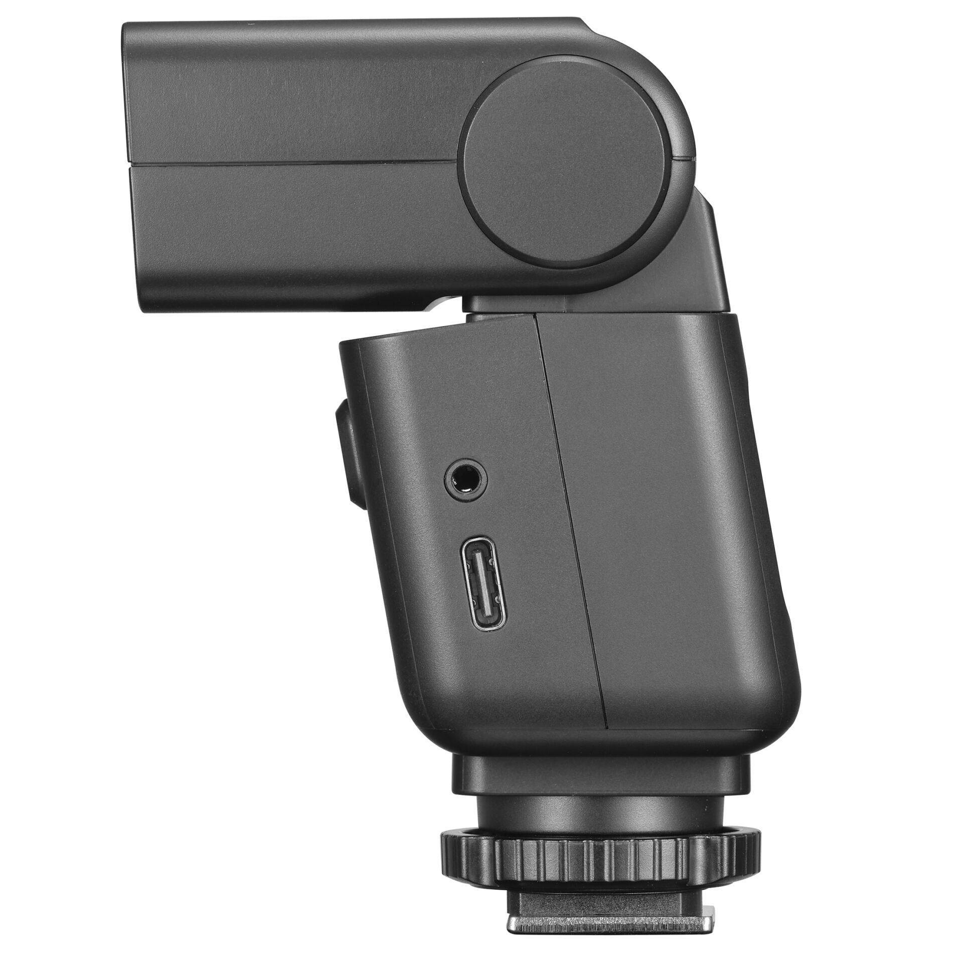 Blitzkopf, Kamera-Direktblitz, Stativkopf, Blitzadapter, USB-C Anschluss