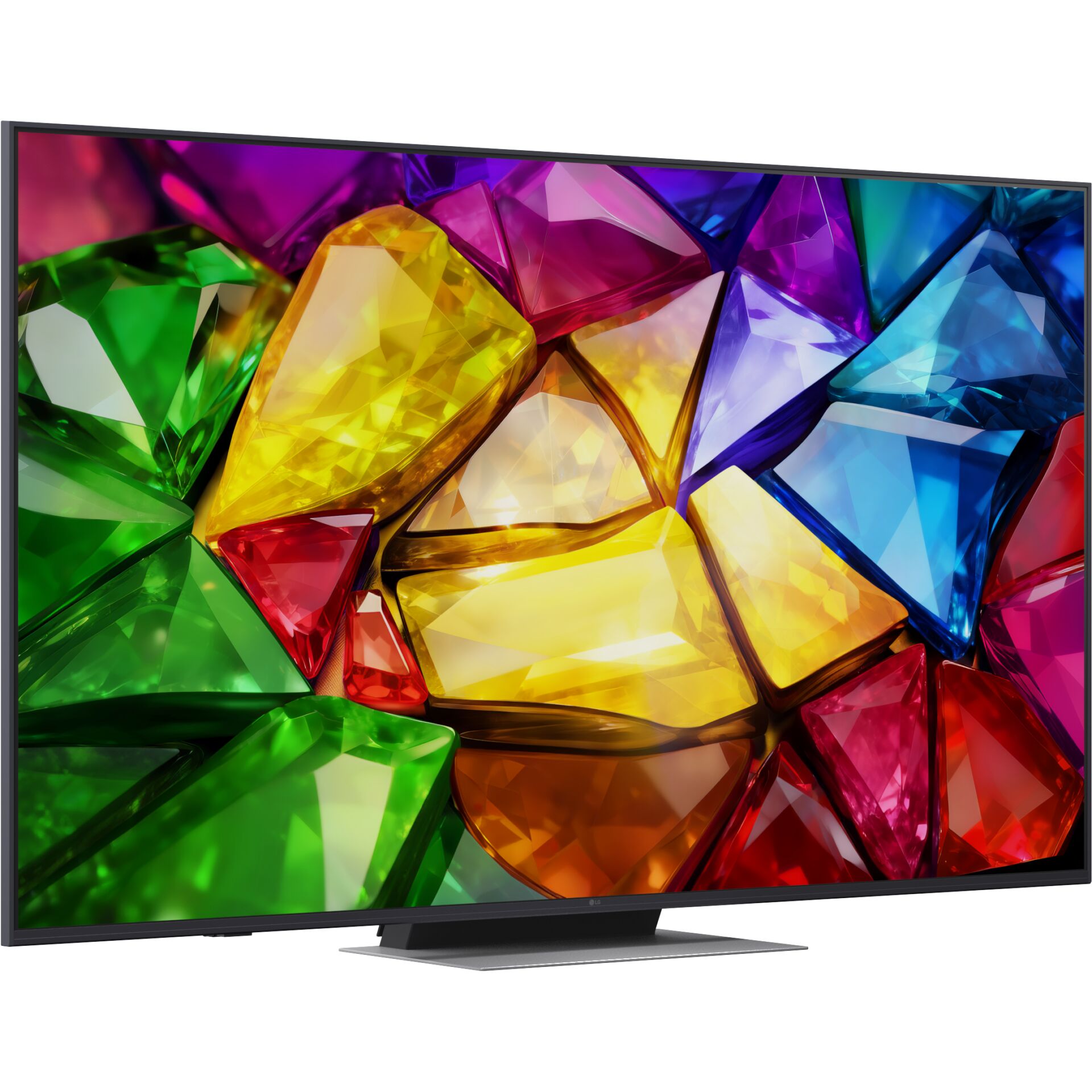Smart TV, LED TV, Flachbildschirm, Mehrfarbig Kristalle, Dünner Rahmen