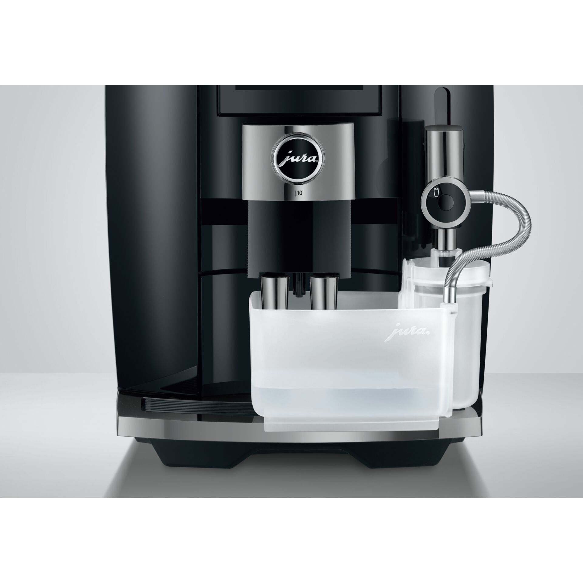 Kaffeemaschine, Espresso-Kaffeemaschine, Unterbau-Maschine, Wassertank, Silber-Schwarz