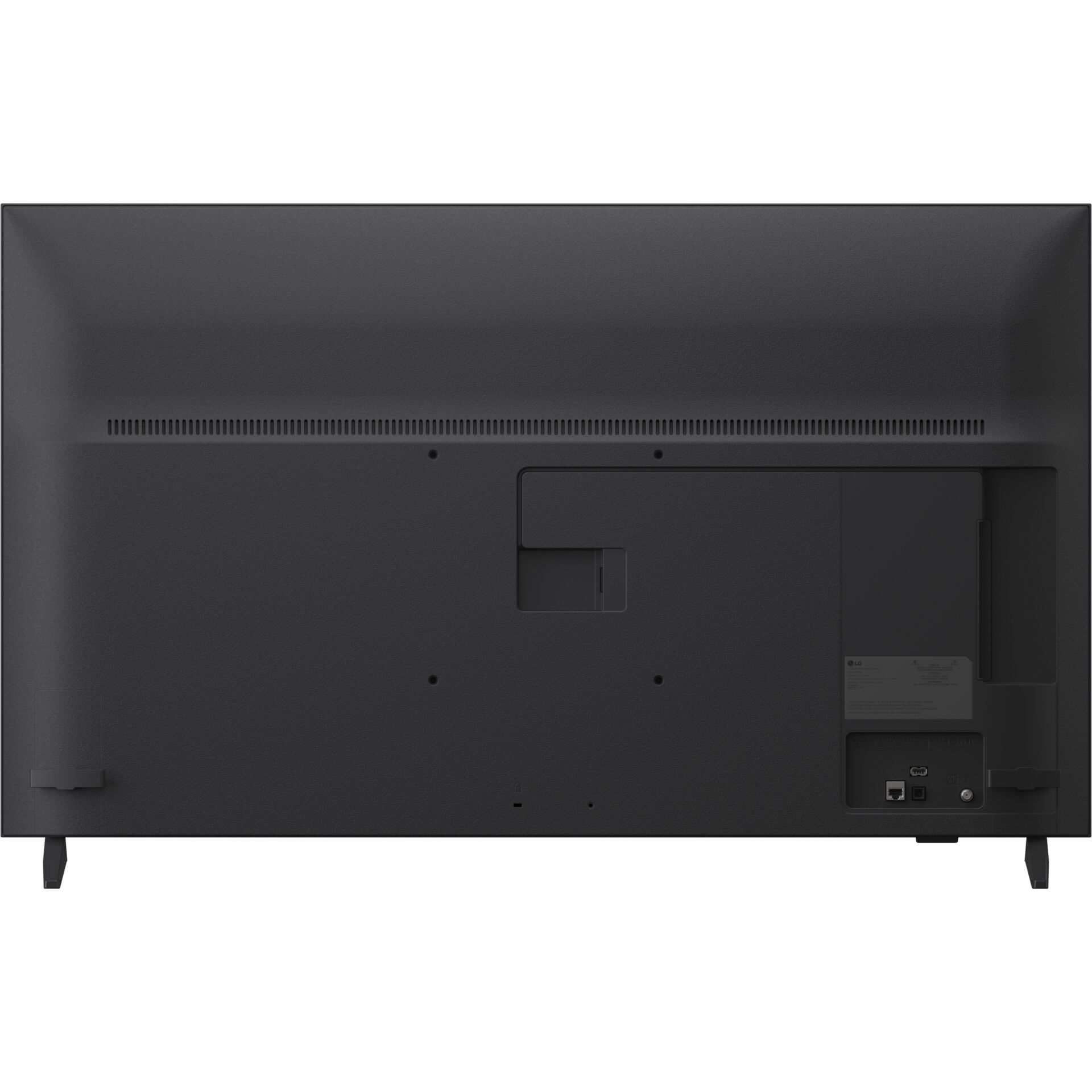 TV, LED TV, Schwarz, Rückseite, Anschlüsse
