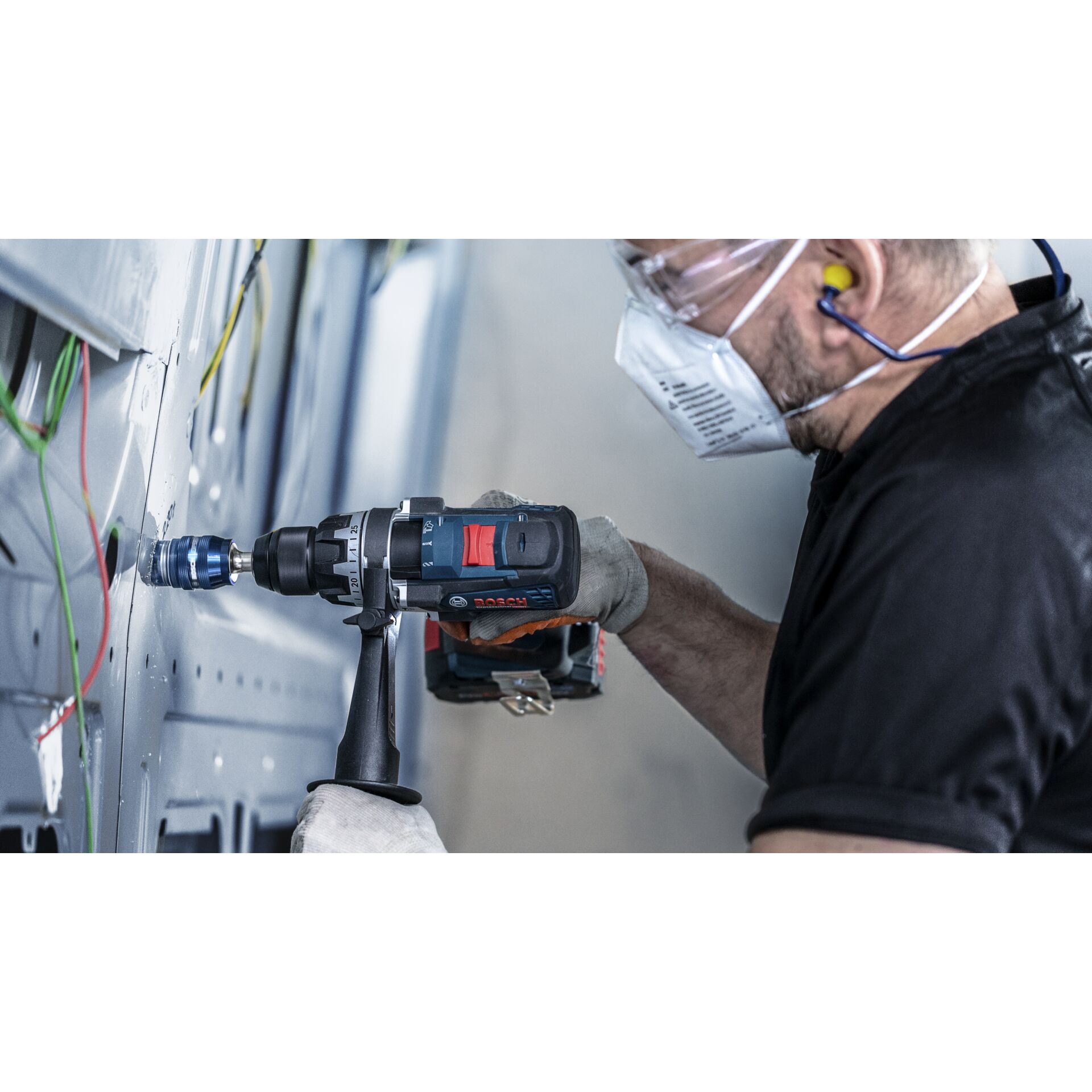 Gerät, Elektrische Bohrmaschine, Werkzeug, Person, Arbeiter