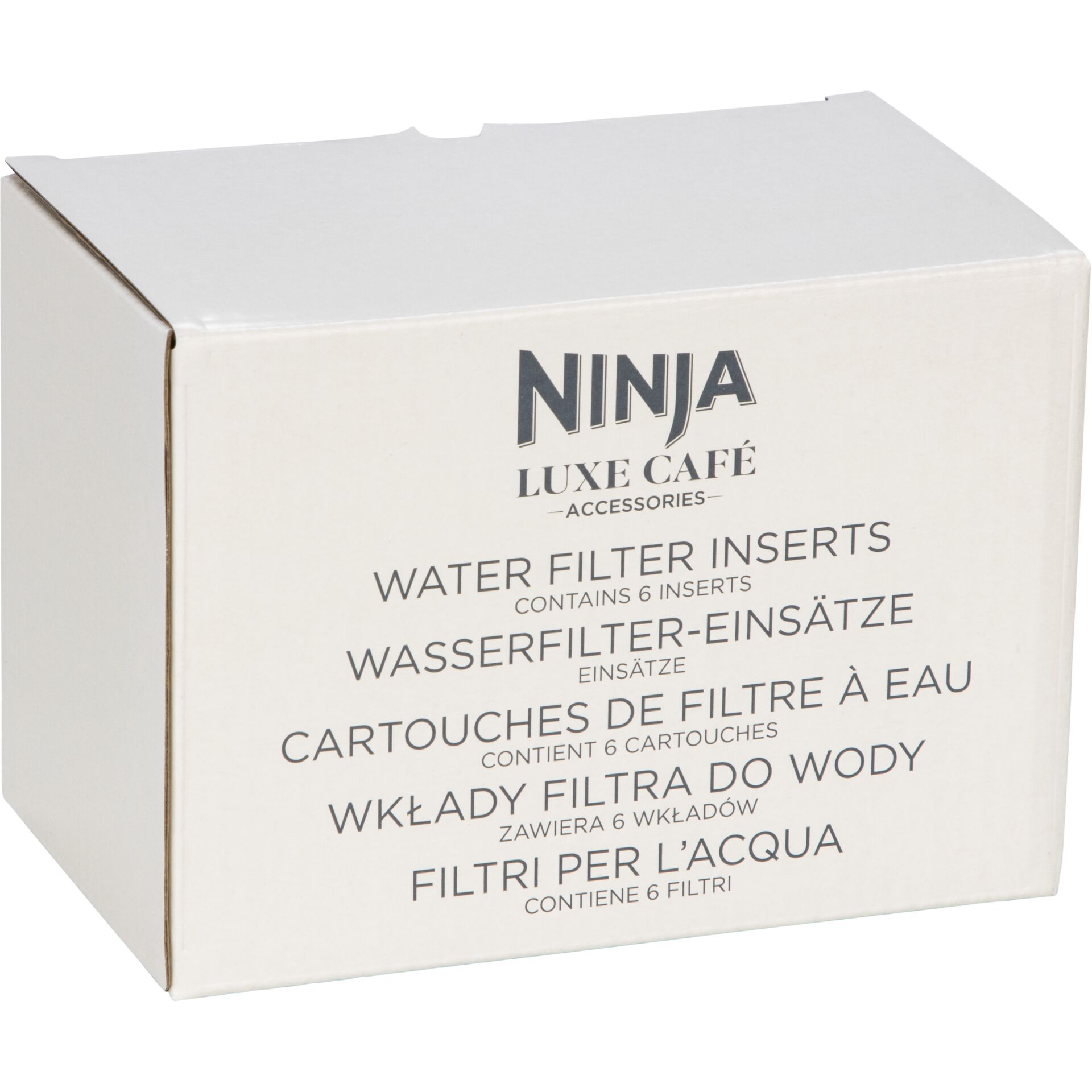 Wasserfilter, Einsätze, 6 Einsätze, Verpackung, Ninja Luxe Café Zubehör