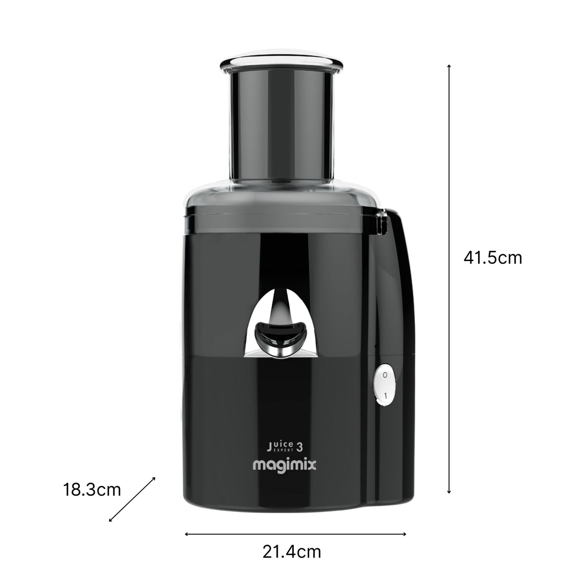 kitchen, juicer, black, compact, stainless-steel