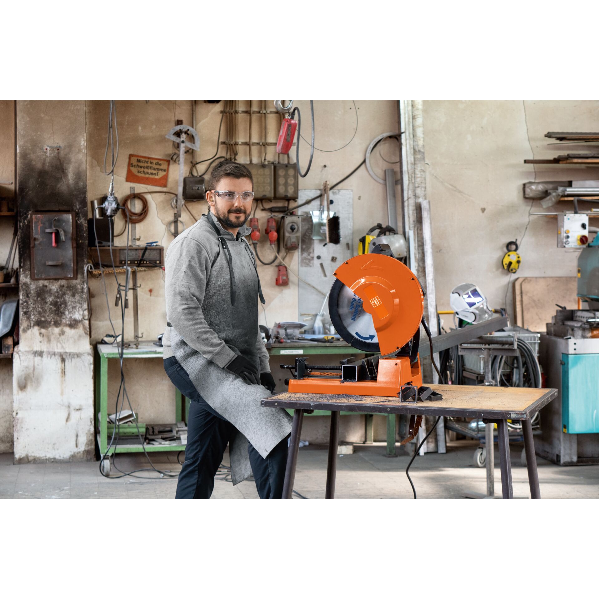 Fabrik, Handschuh, Herstellung, Werkstatt, Person