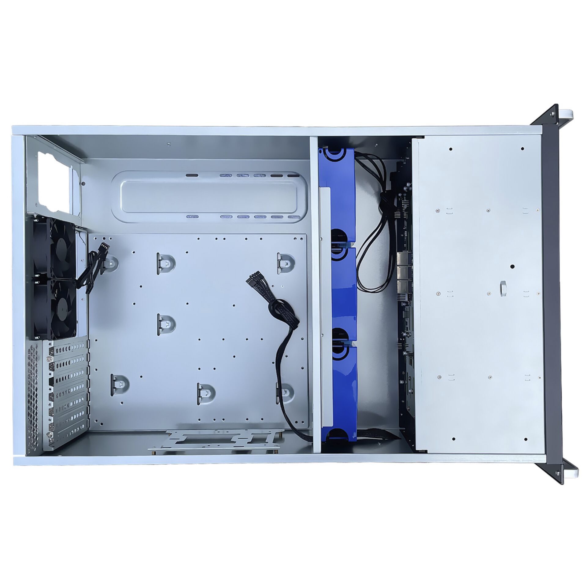 Servergehäuse, Rackmount, Computer-Fall, Stromversorgung, Kabelmanagement