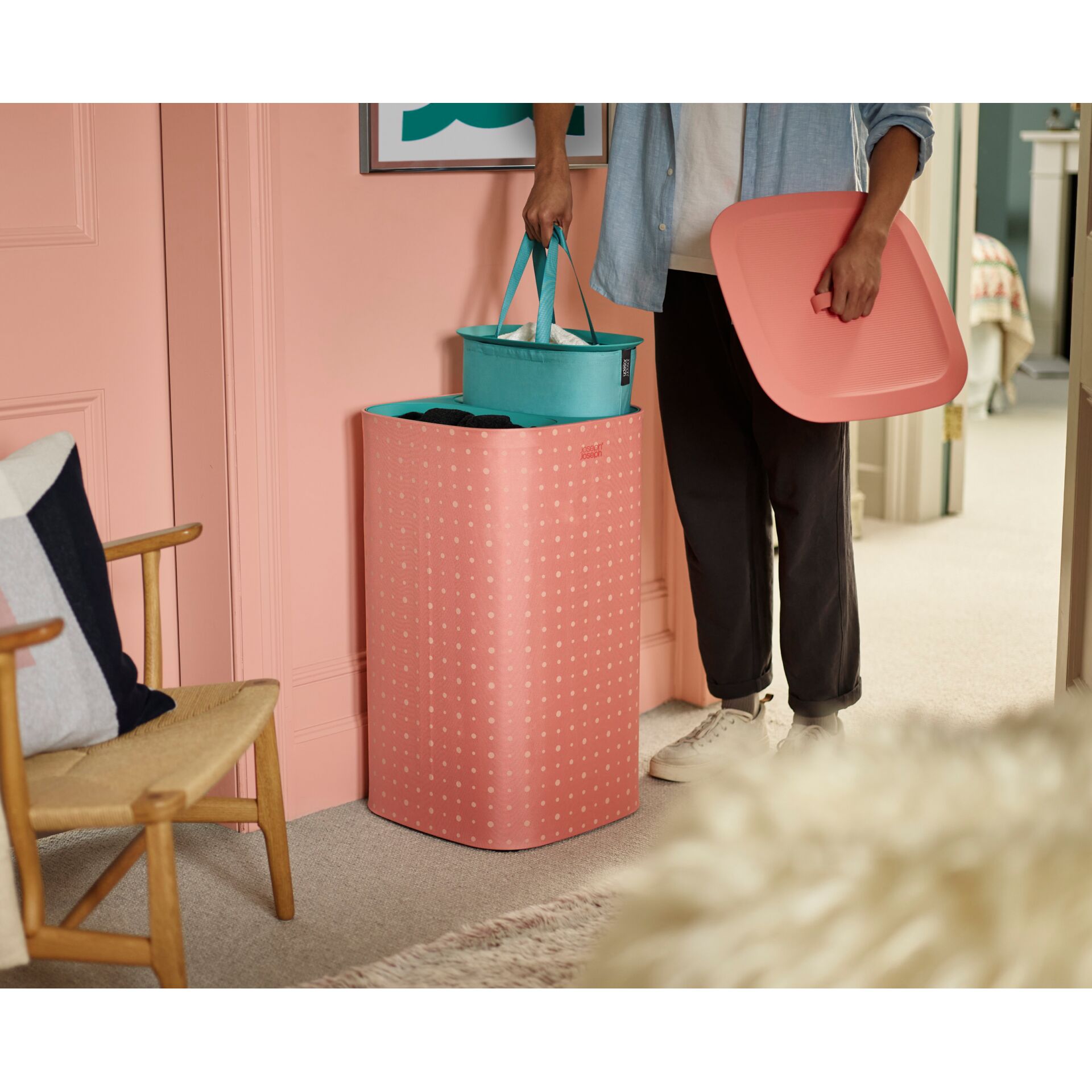 Drinnen, Innenarchitektur, Person, Stuhl, Korb