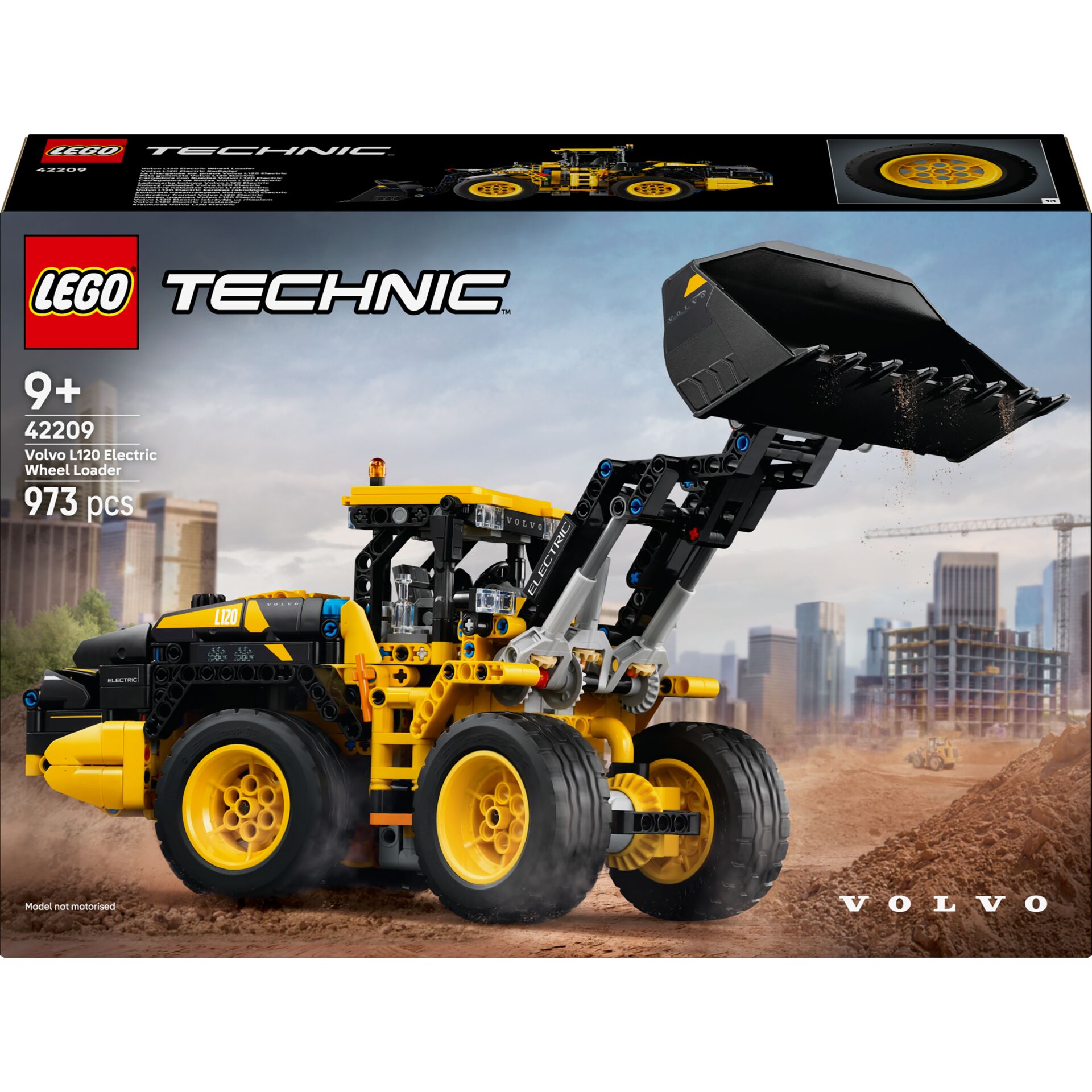 LEGO Technic 42209  Volvo L120 Electric Radlader