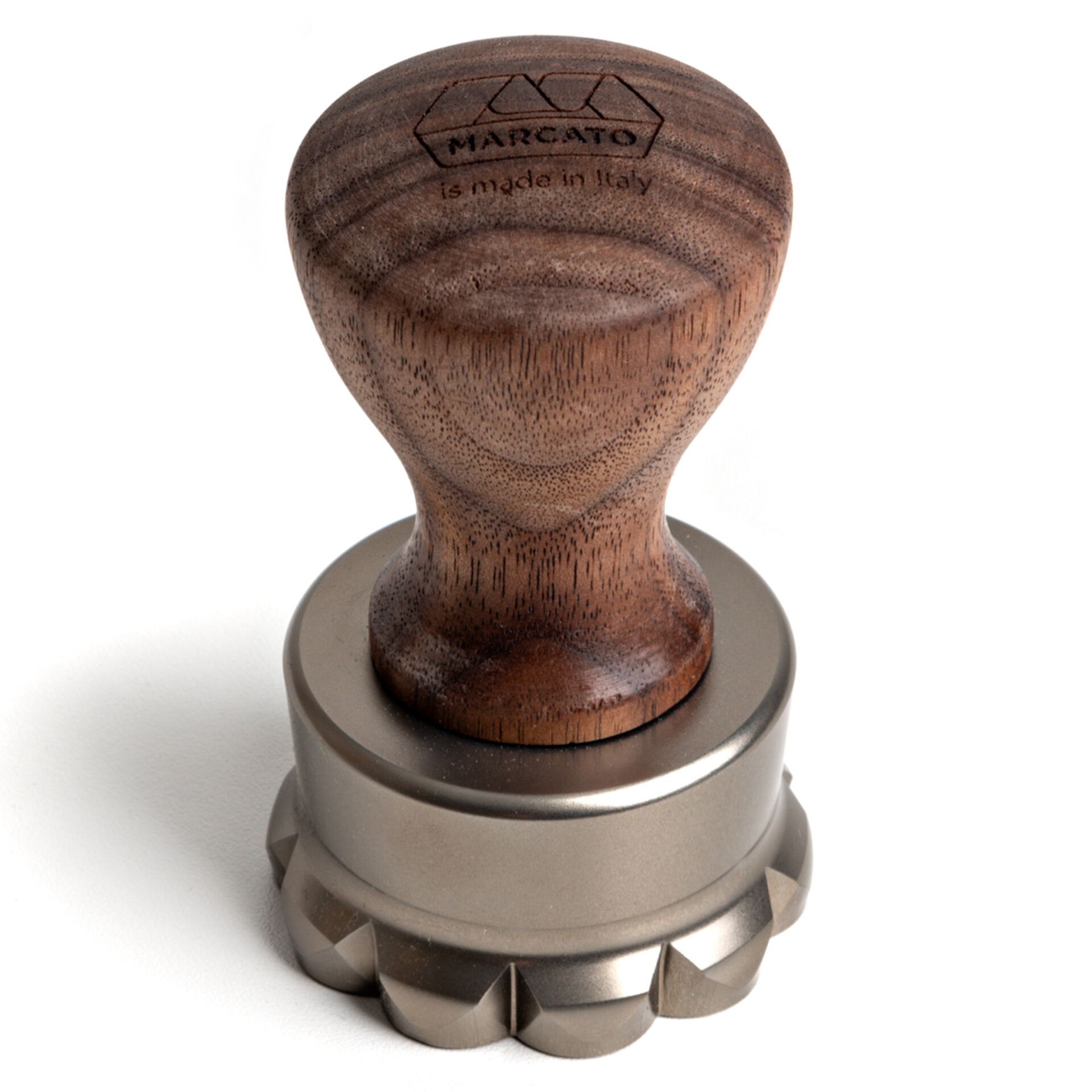 Rauchrohr, KaffeeStampfer, Kaffeemühle, Holzgriff, Rotes Holz, Metallbasis