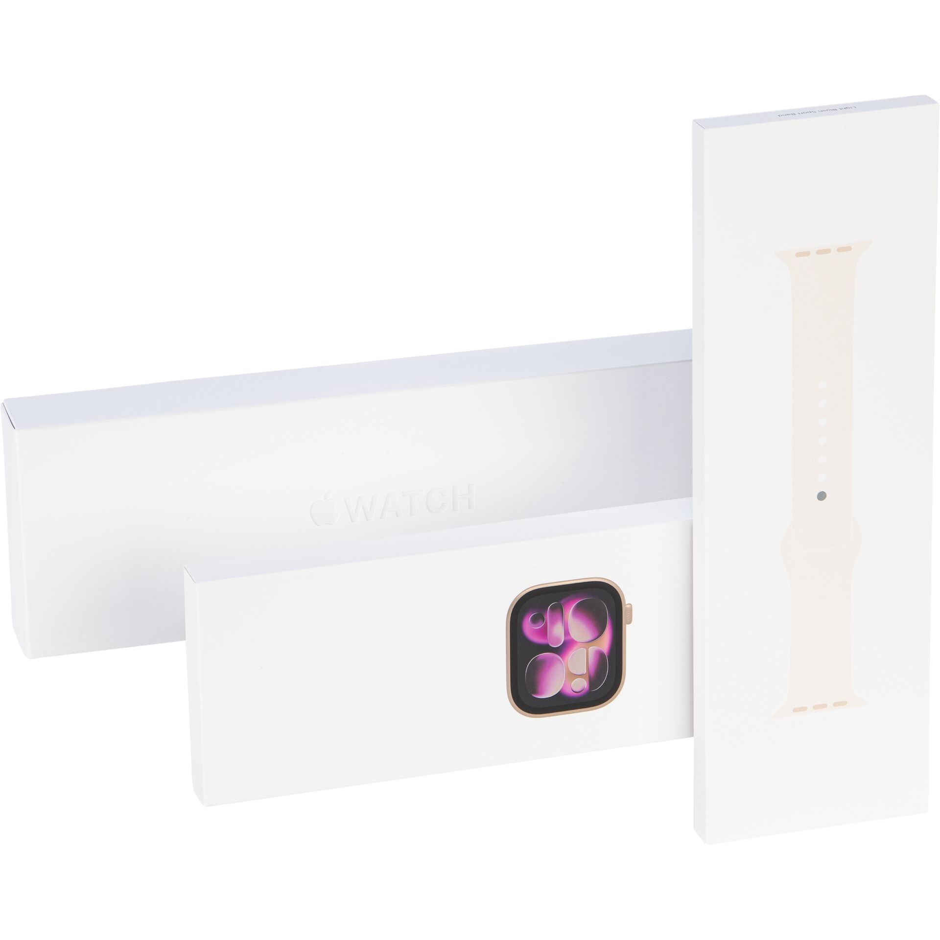 Apple Watch 11 42mm GPS Alu S/M  Sportarmband roségold/blassrosa
