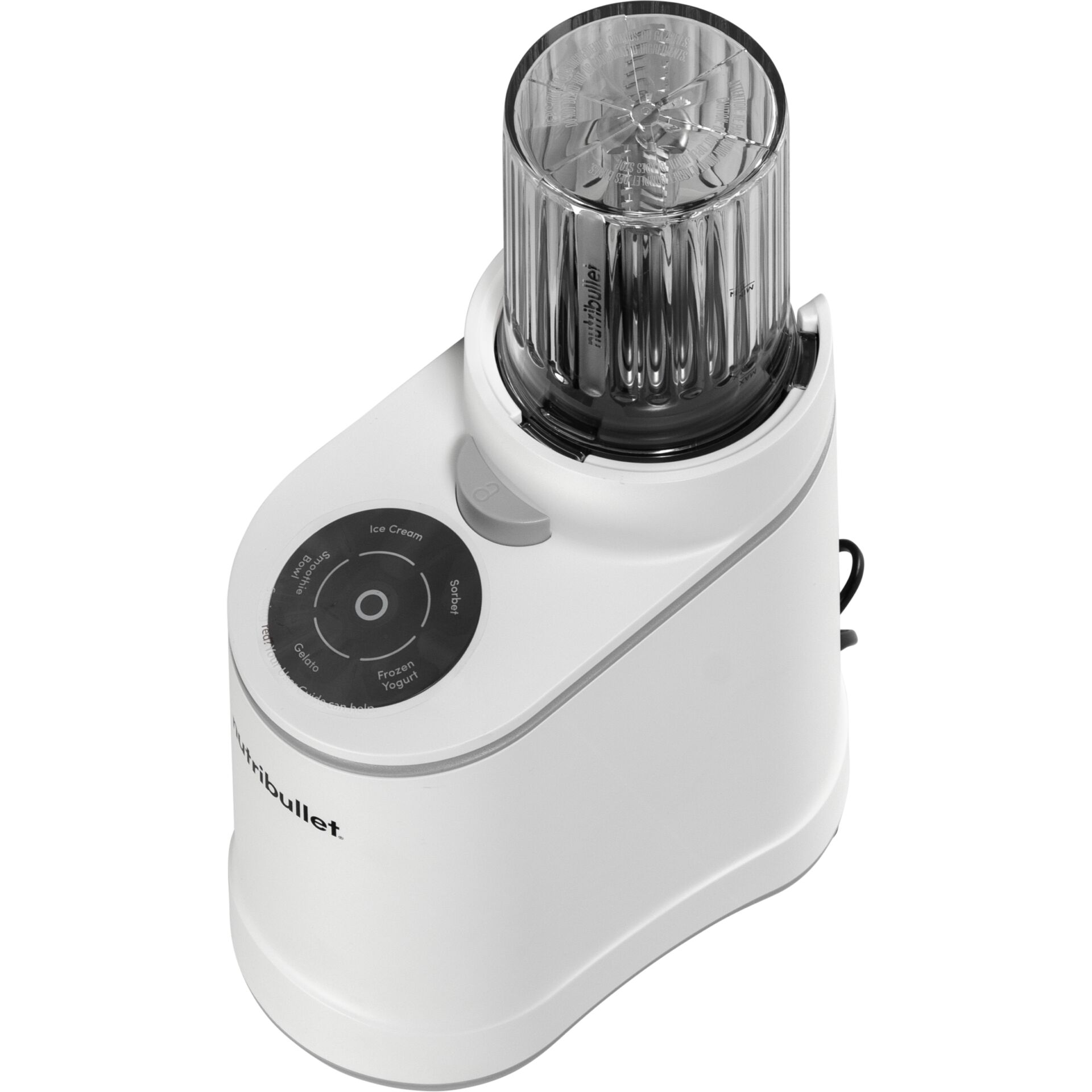 Küchenmixer, Blender, Küchenmaschine, Transparenter Behälter, Weißes Gehäuse