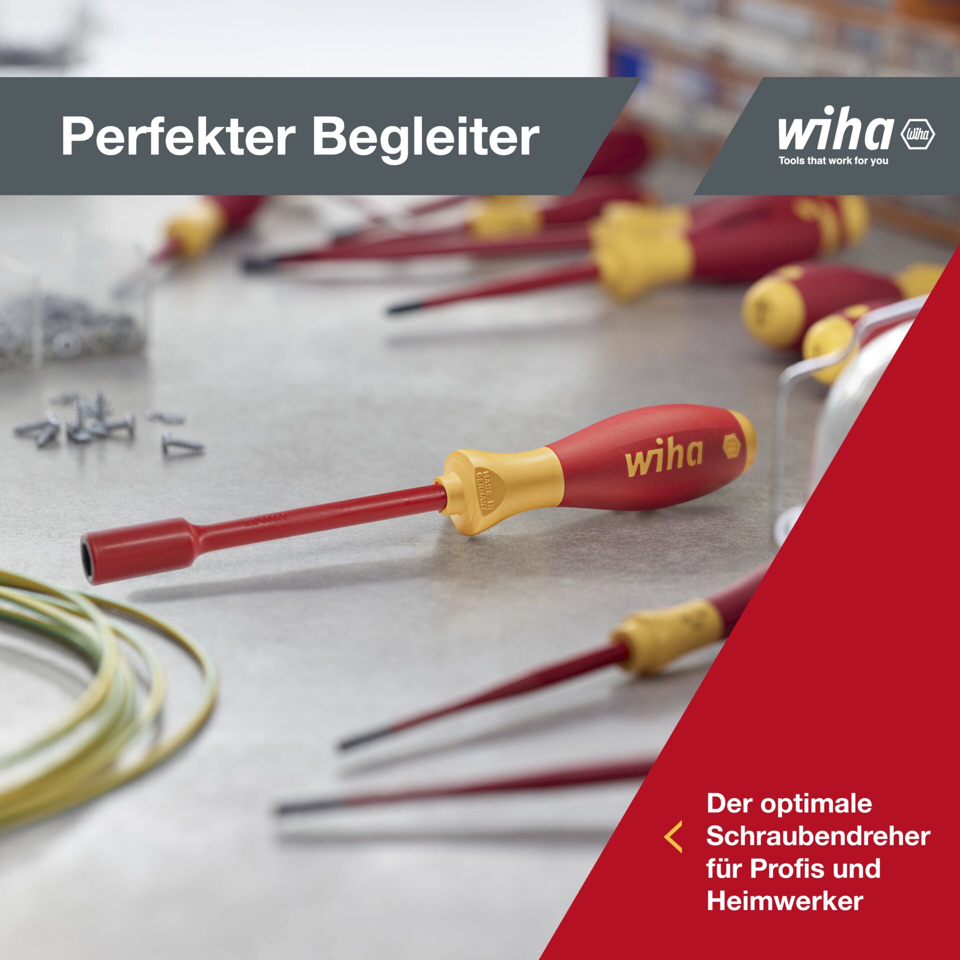 Gerät, Schraubenzieher, Werkzeug