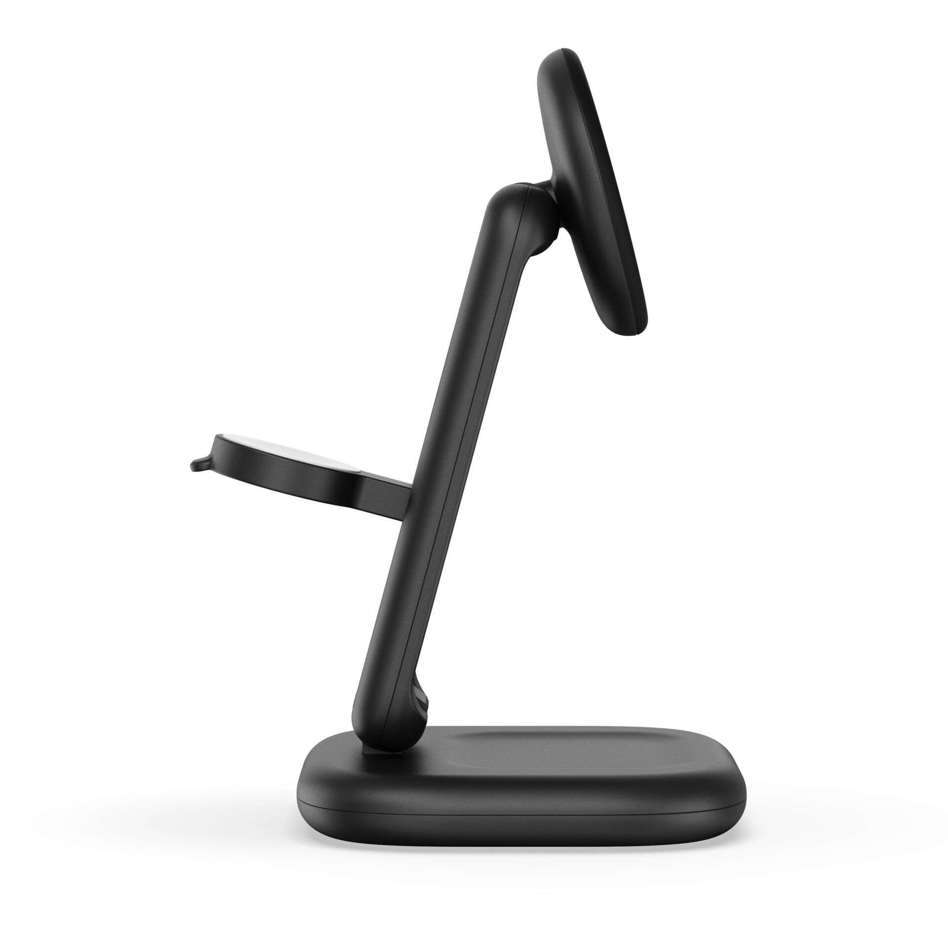 Kartenhalter, Smartphone-Halter, Schreibtischhalter, Schwarz, Stativ-Design