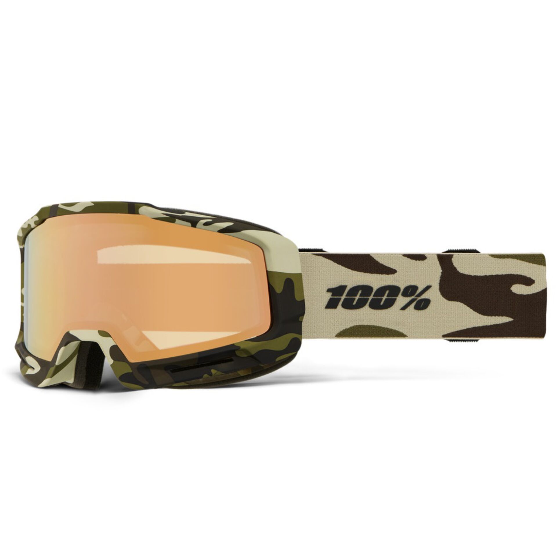 100percent SNOW - OKAN HiPER  Camo Copper ML Mirror