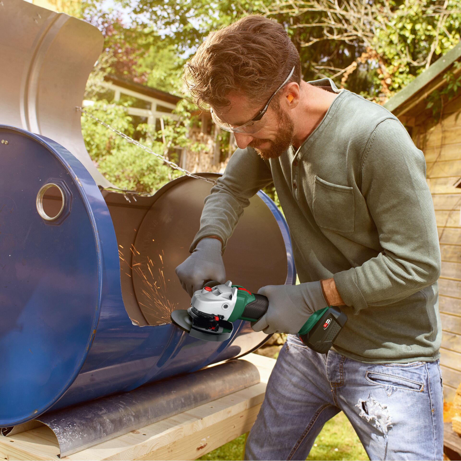 Person, Arbeiter, Kleidung, Handschuh