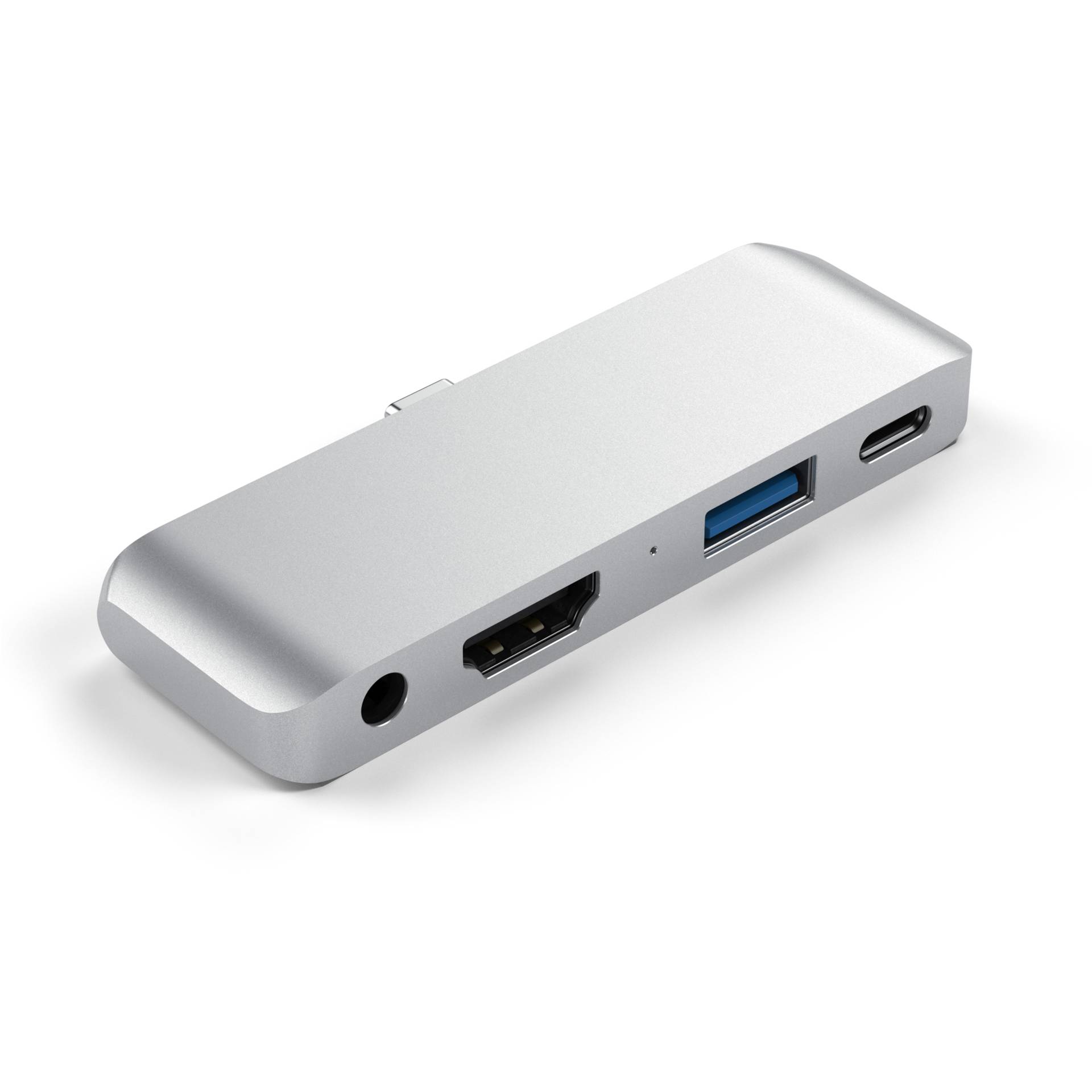 Satechi Aluminum Type-C Mobile Pro Hub silver Elektronik, Hardware, Adapter, Nabe, Handy