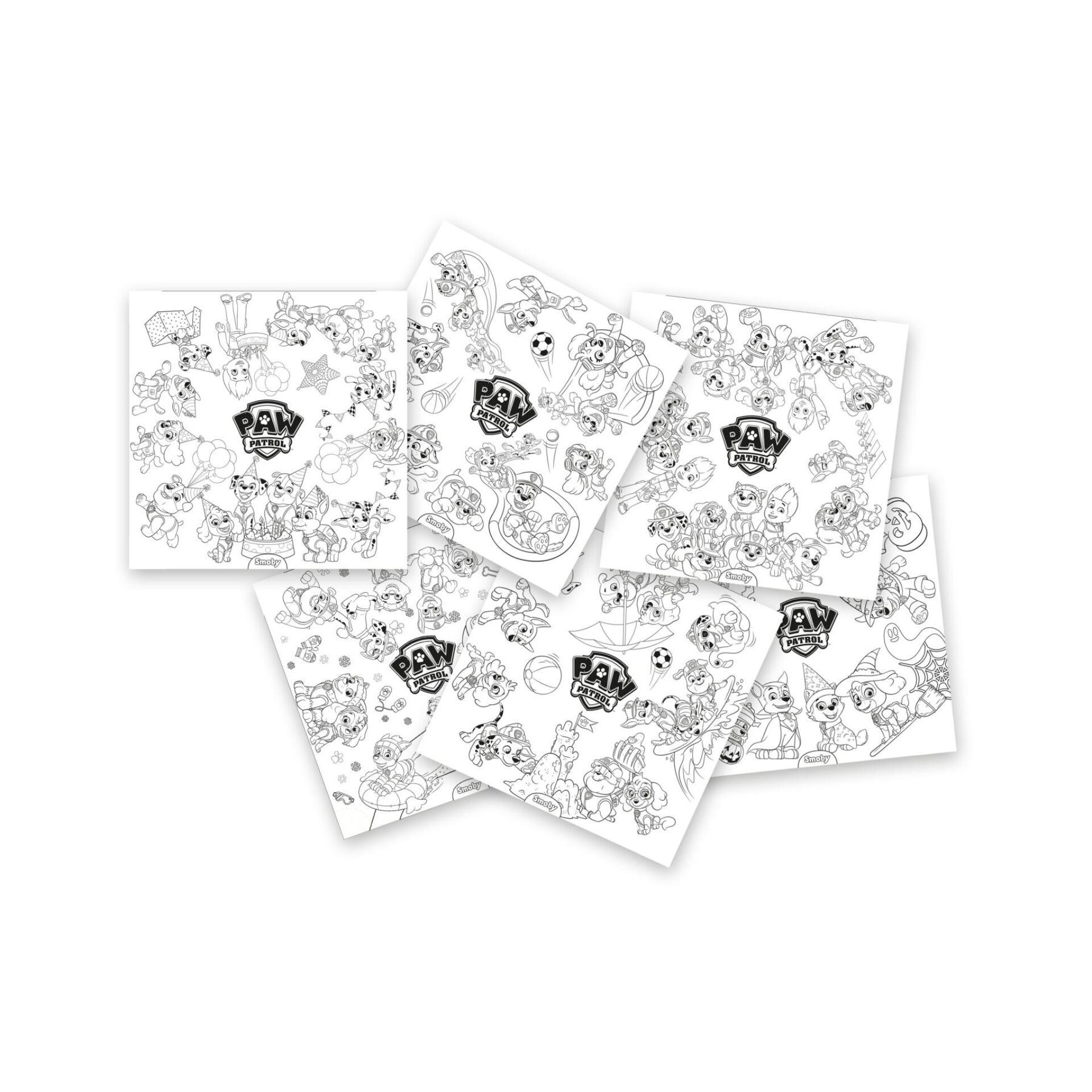 Puzzles, Ausmalbild, Paw Patrol, Malvorlagen, Tiercharaktere