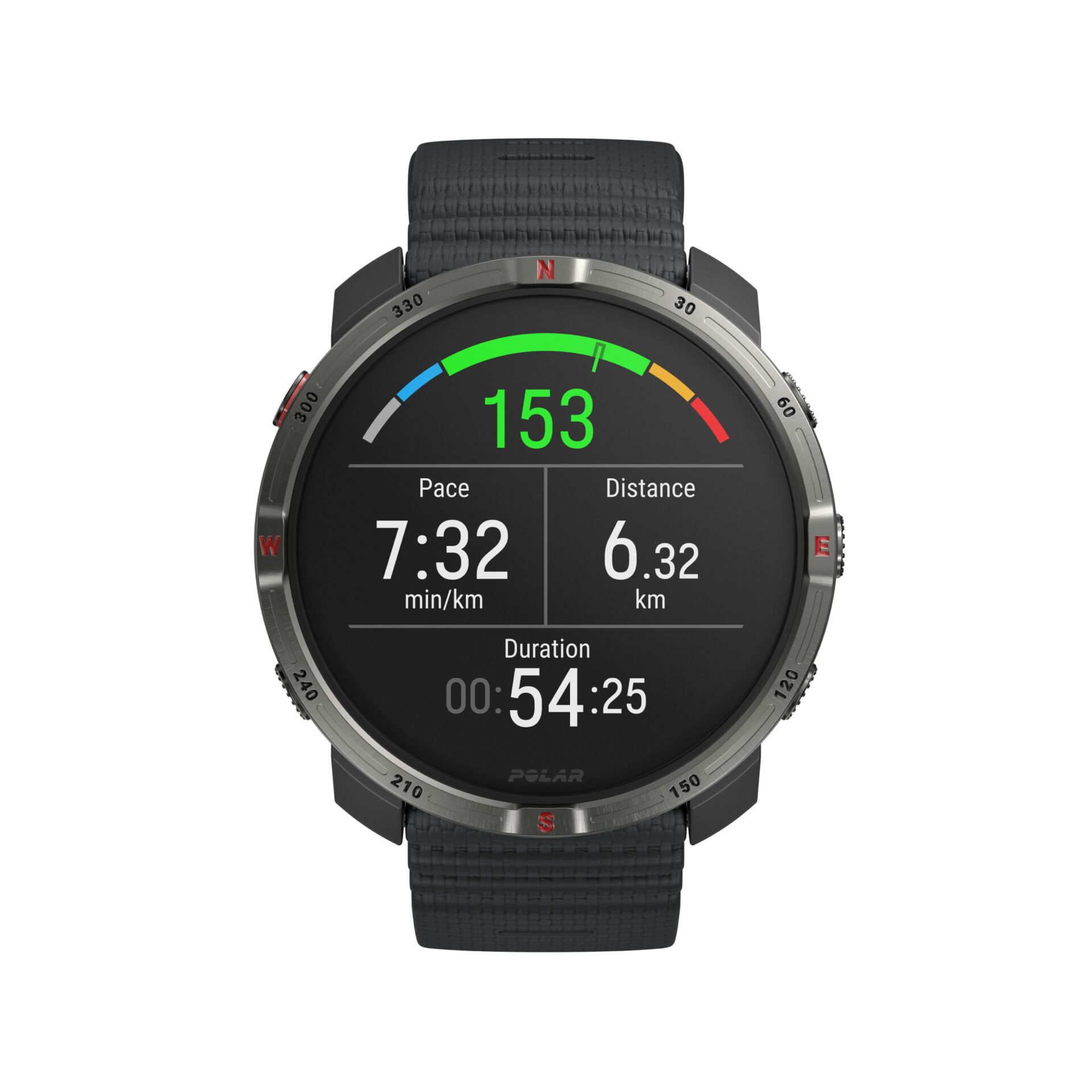 Smartwatch, GPS, Digital, Uhrband, Rund