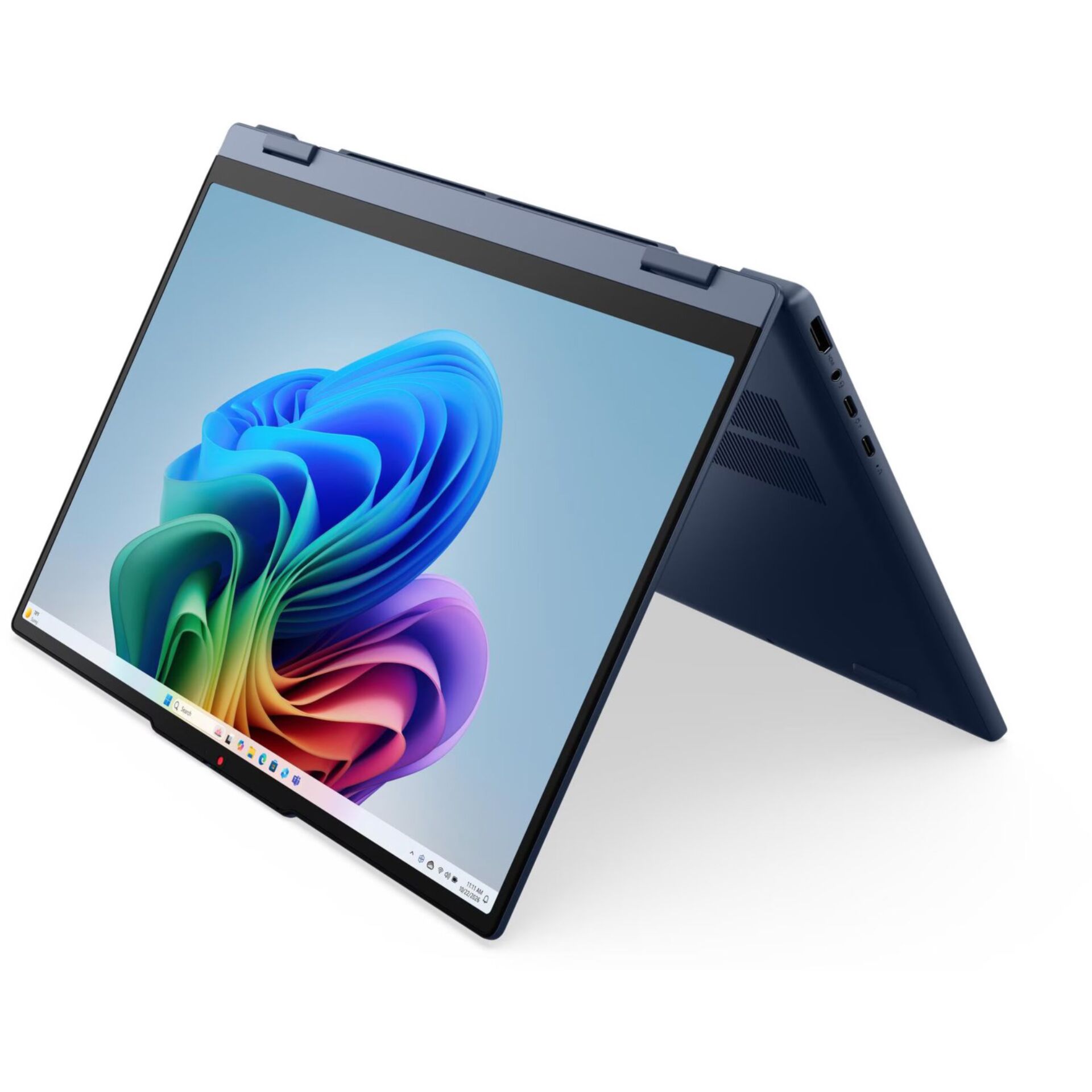 2-in-1, laptop, tablet, touchscreen, blau