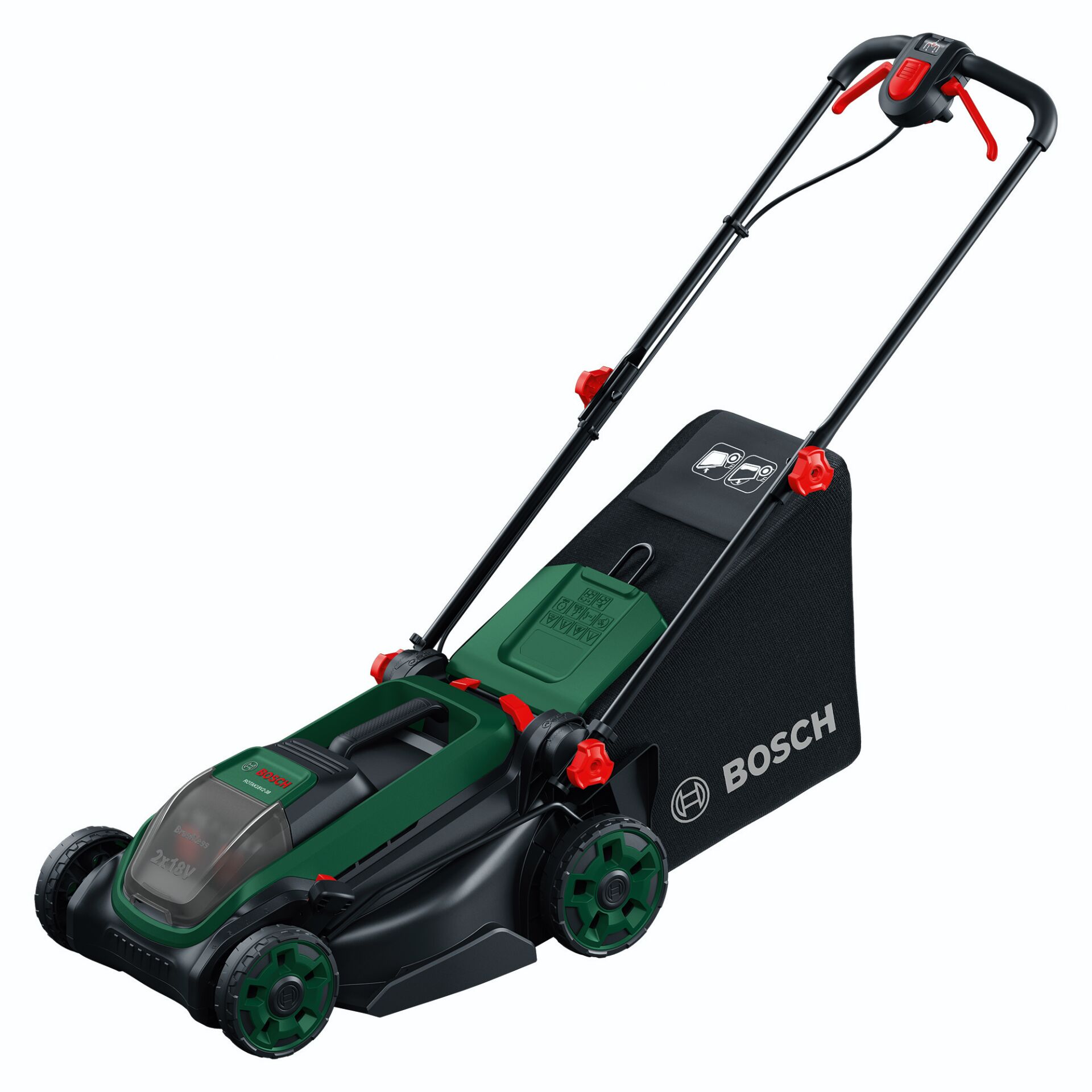 Bosch  Rotak 18V2-38 solo  Akku-Rasenmäher