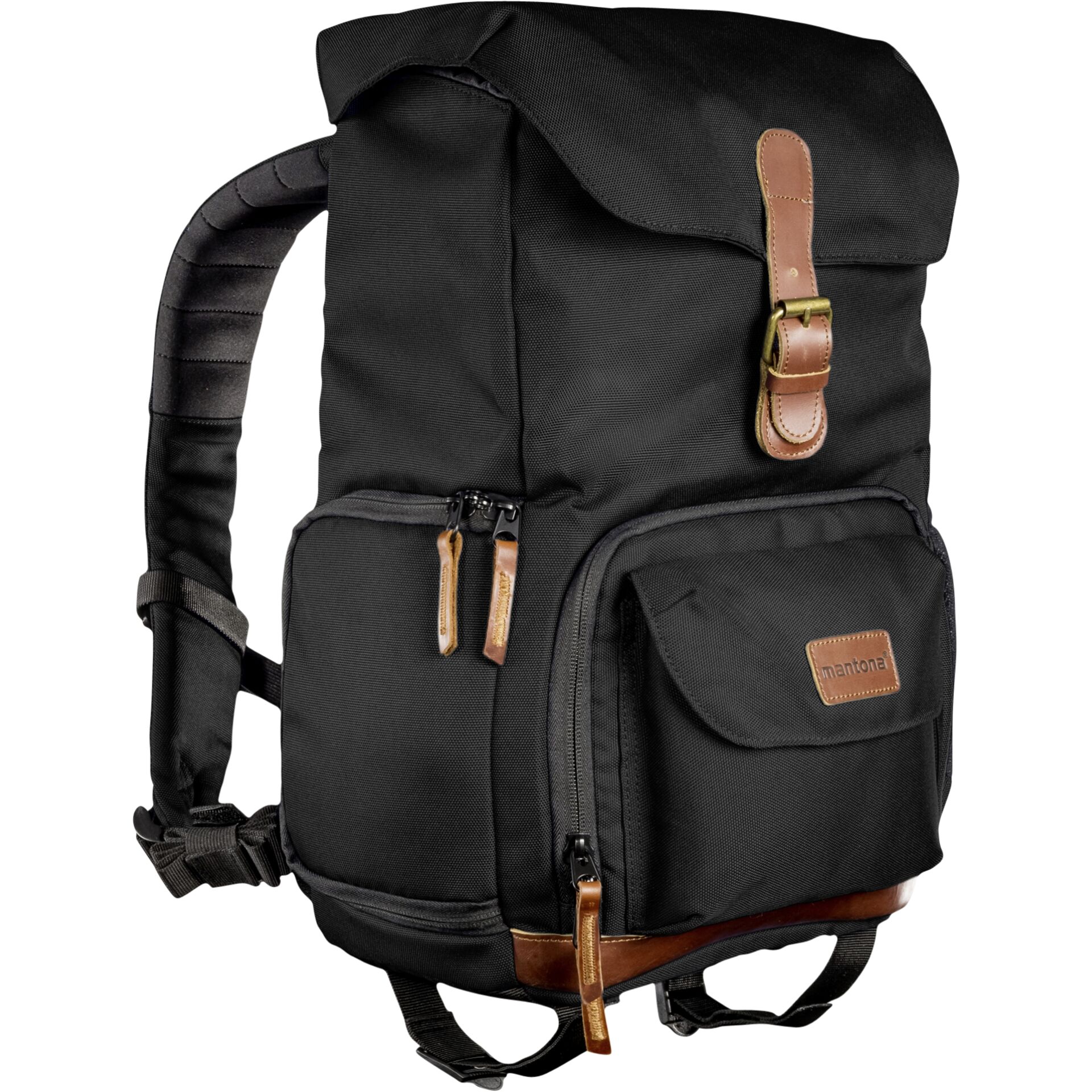 Mantona Retro Fotorucksack Luis grün Mantona Retro Fotorucksack Luis grün