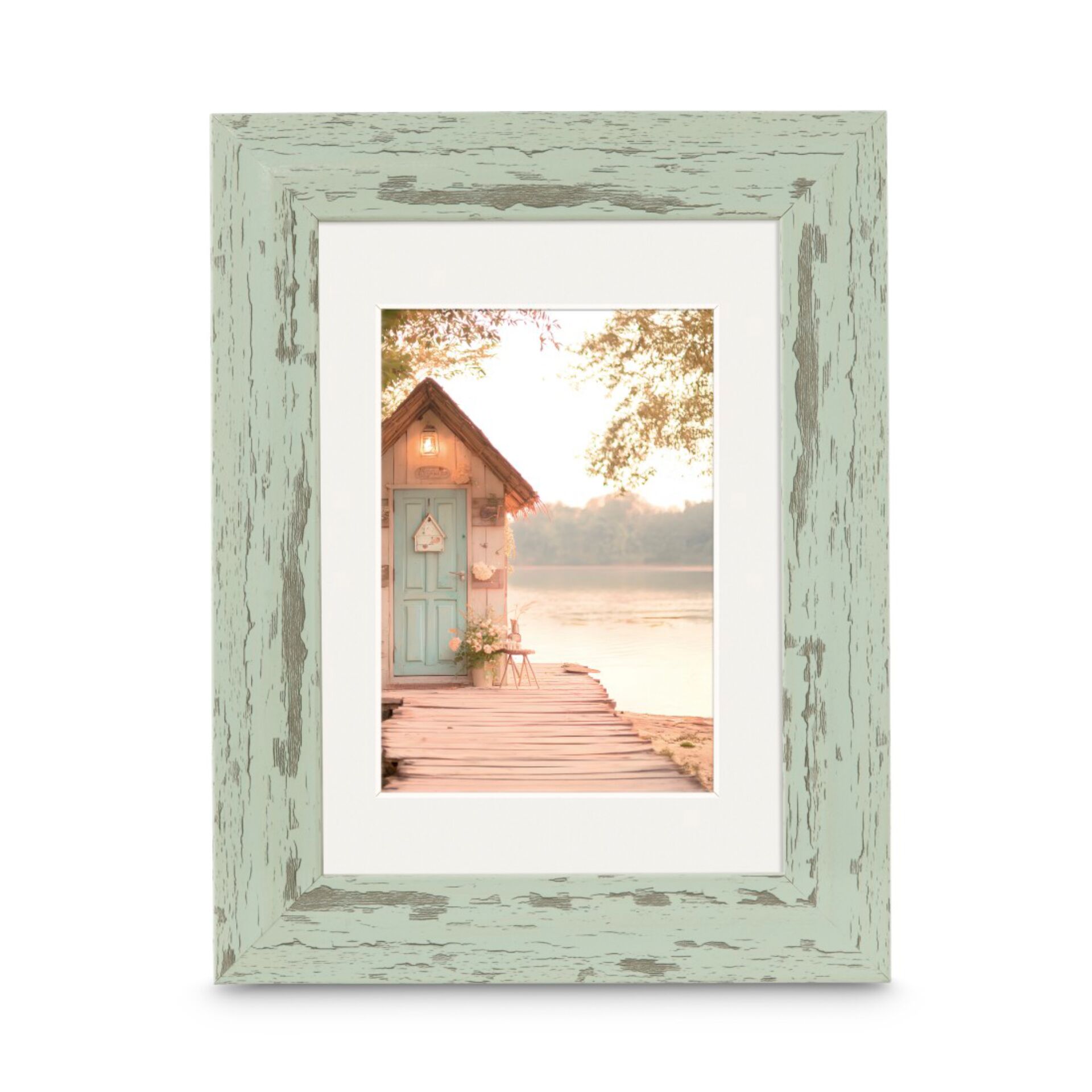 Hama Cottage Pastell-Mint  13x18  Kunstst.inkl.Passepartout 193334